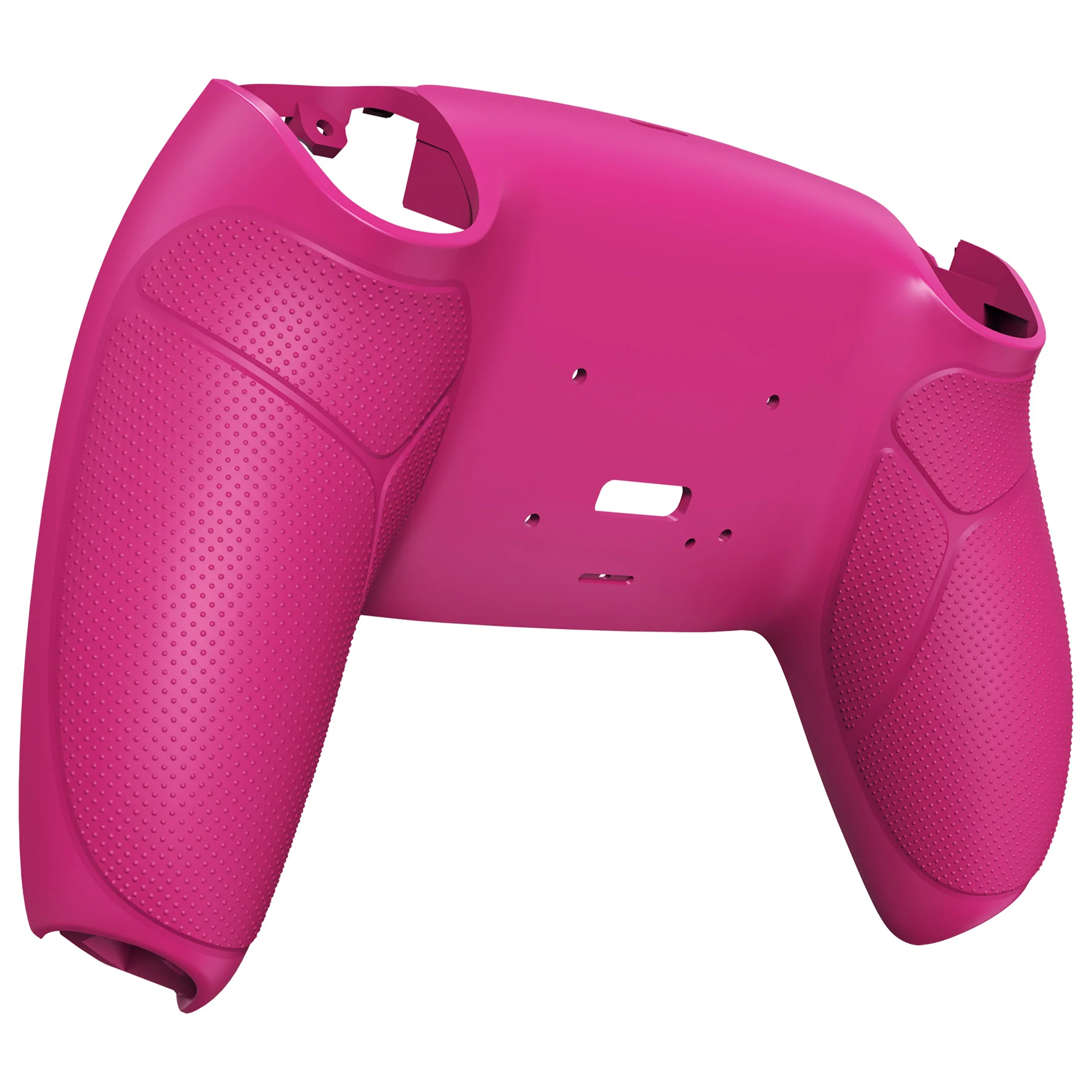 eXtremeRate Performance Grip Redesigned Back Shell for eXtremeRate RISE Remap Kit, Compatible with PS5 Controller - Rubberized Nova Pink - Image 8