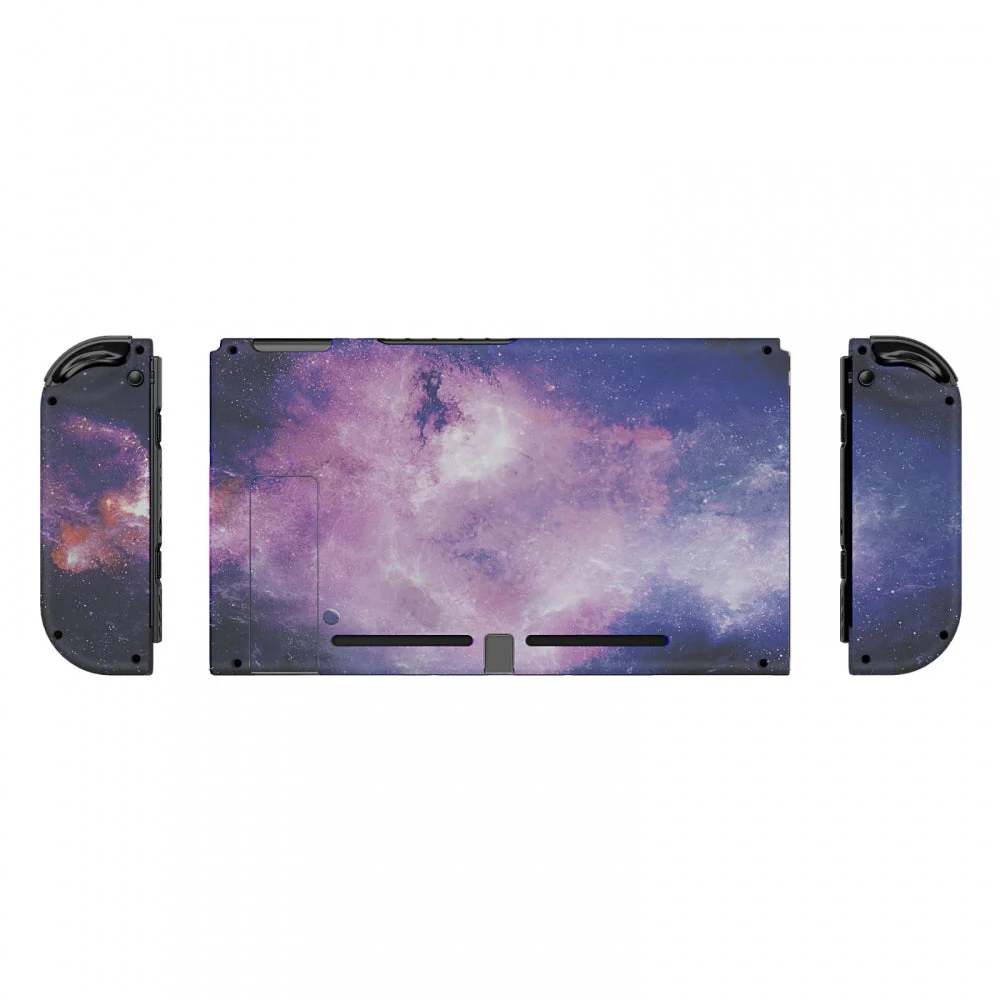 eXtremeRate Replacement Full Set Shells with Buttons for Nintendo Switch - Nubula Galaxy - Image 11