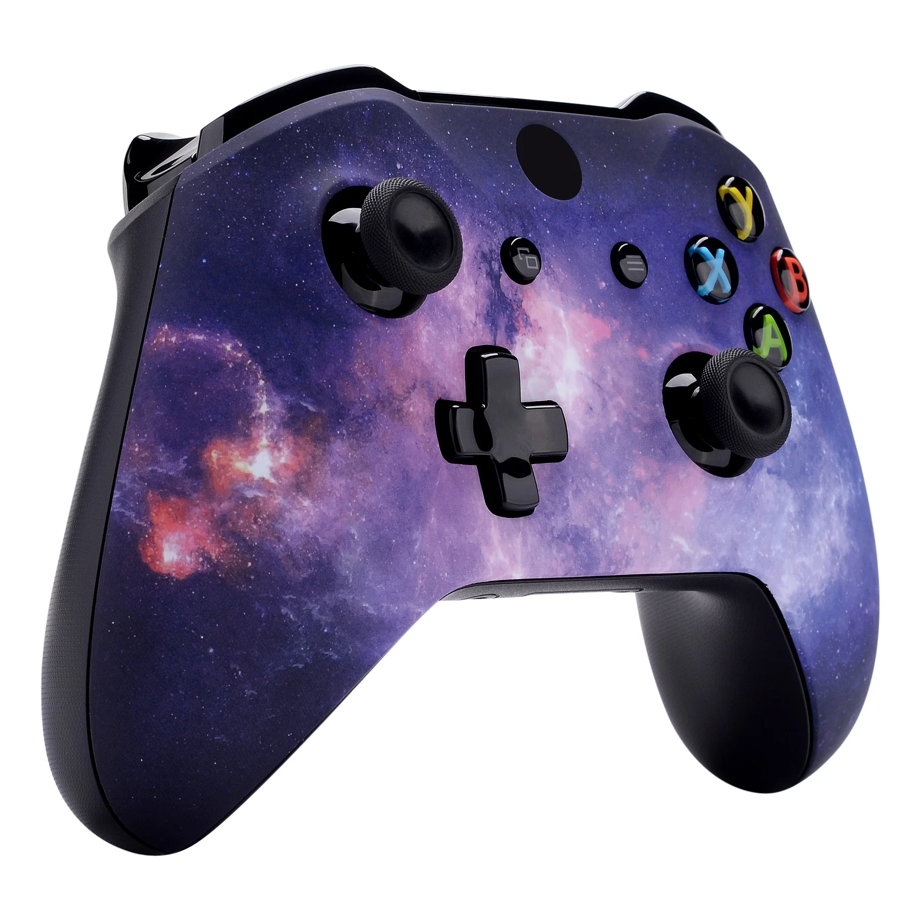 eXtremeRate Replacement Front Housing Shell for Xbox One X & S Controller (Model 1708) - Nebula Galaxy - Image 5