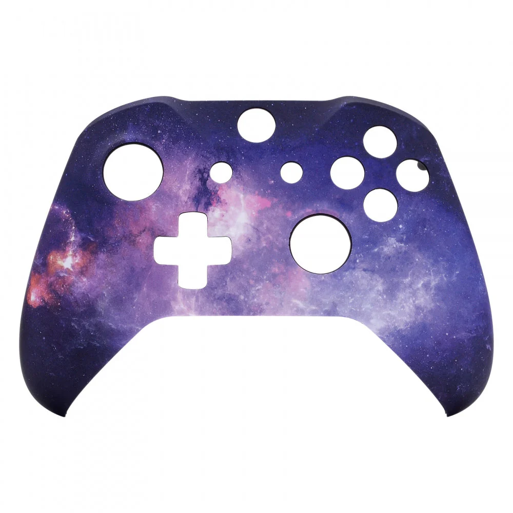 eXtremeRate Replacement Front Housing Shell for Xbox One X & S Controller (Model 1708) - Nebula Galaxy - Image 7