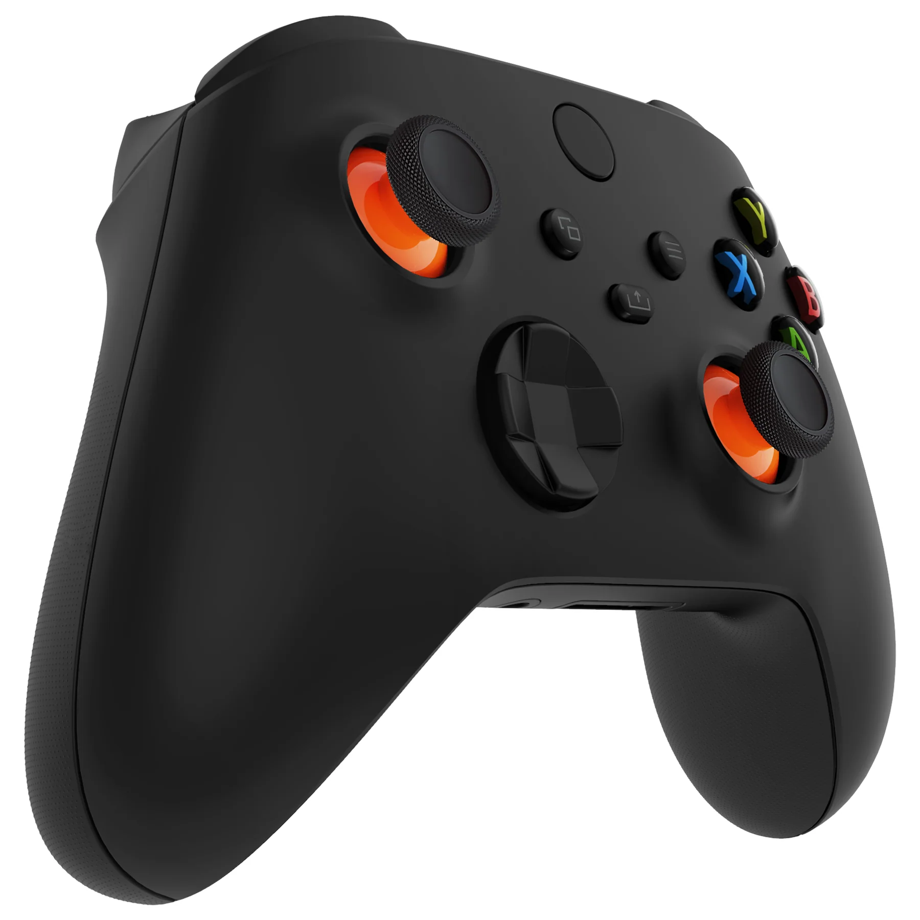 eXtremeRate Replacement Thumbsticks for Xbox Series X/S Controller & Xbox One X/S Controller & Xbox One Standard Controller & Xbox One Elite Controller - Orange & Black - Image 5