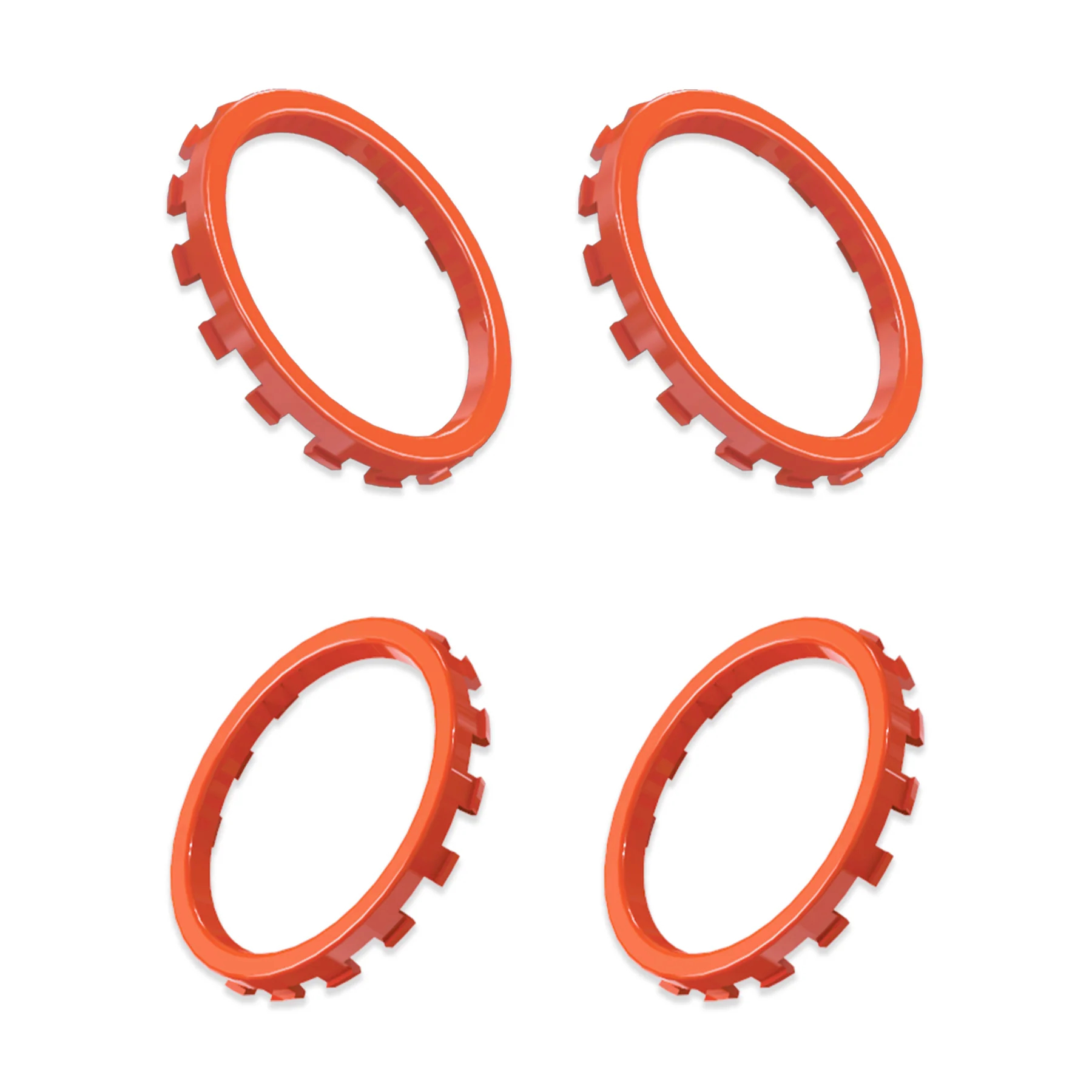 eXtremeRate Custom Accent Rings for Xbox Elite Series 2 Core & for Elite Series 2 & for Xbox One Elite Controller, Compatible with eXtremeRate ASR Version Shell for Xbox Series X/S Controller - Orange - Image 8