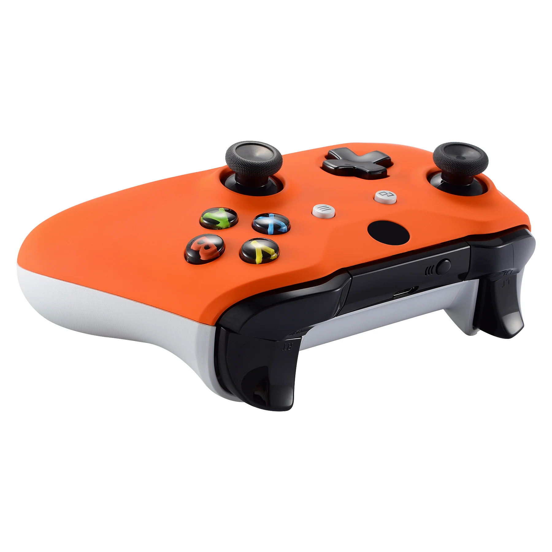 eXtremeRate Replacement Front Housing Shell for Xbox One X & S Controller (Model 1708) - Orange - Image 6