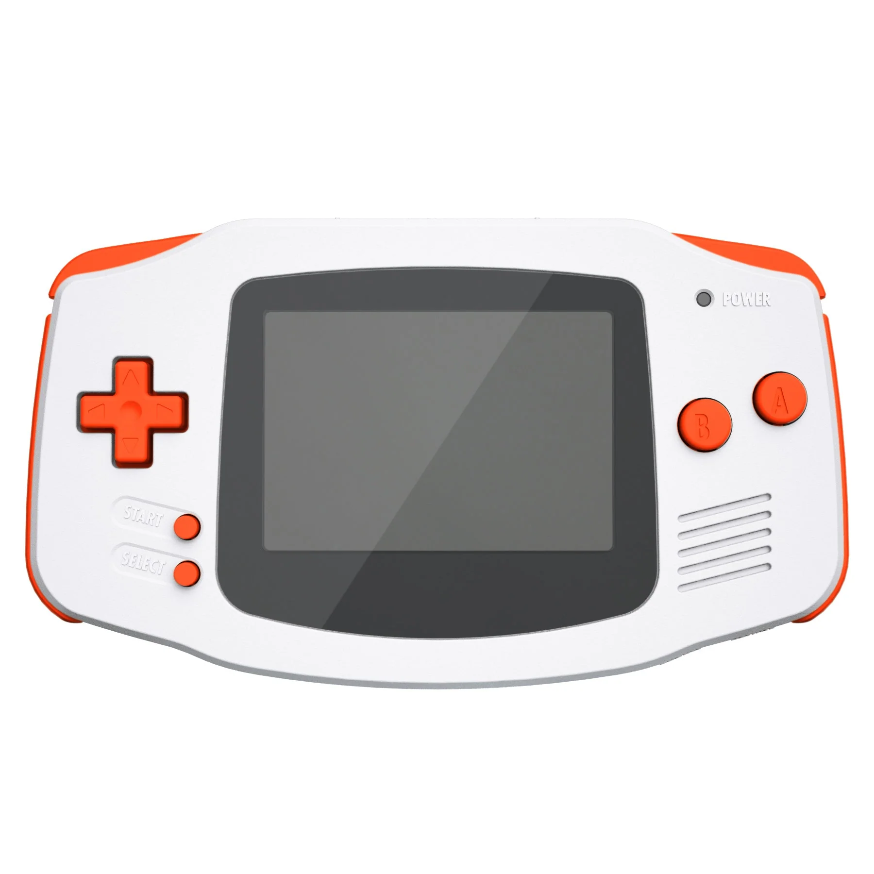 eXtremeRate GBA Replacement Full Set Buttons for Gameboy Advance - Orange - Image 5