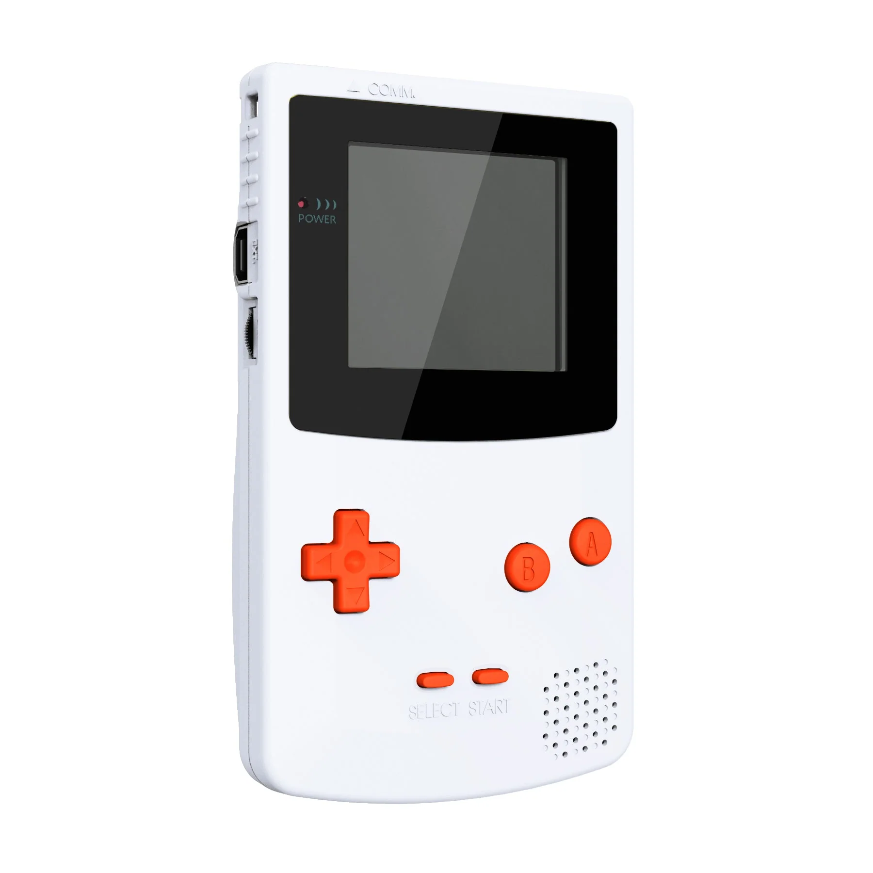 eXtremeRate Replacement Full Set Buttons for Gameboy Color GBC - Orange - Image 5