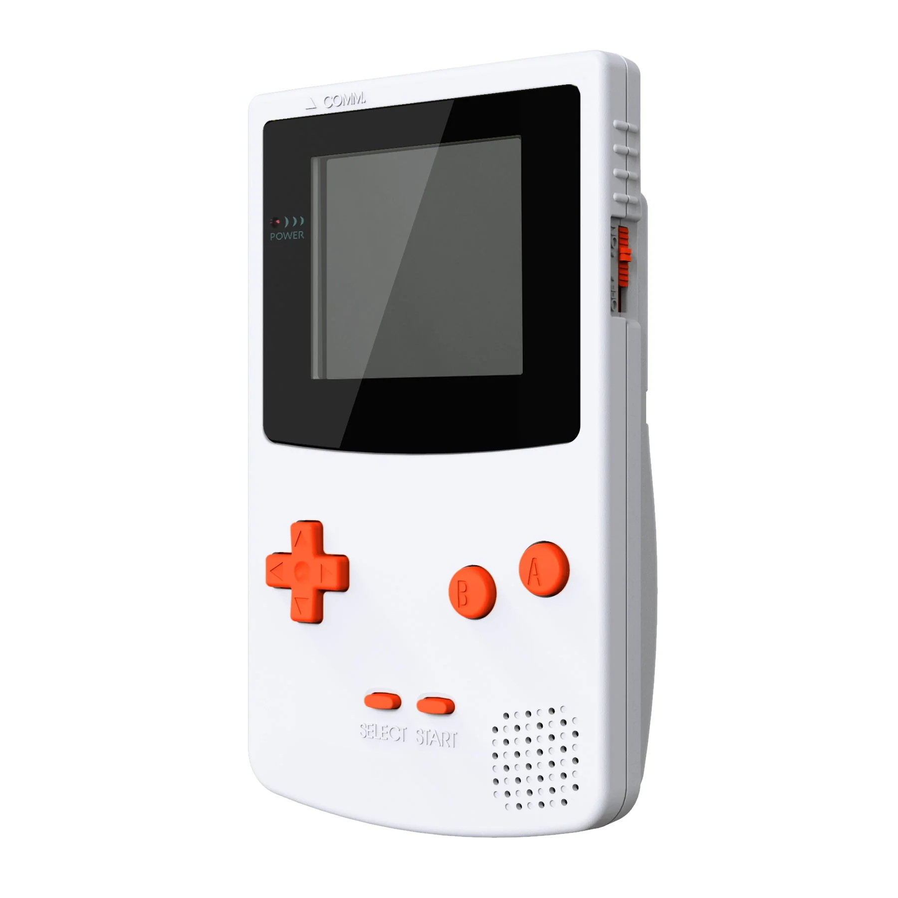 eXtremeRate Replacement Full Set Buttons for Gameboy Color GBC - Orange - Image 6
