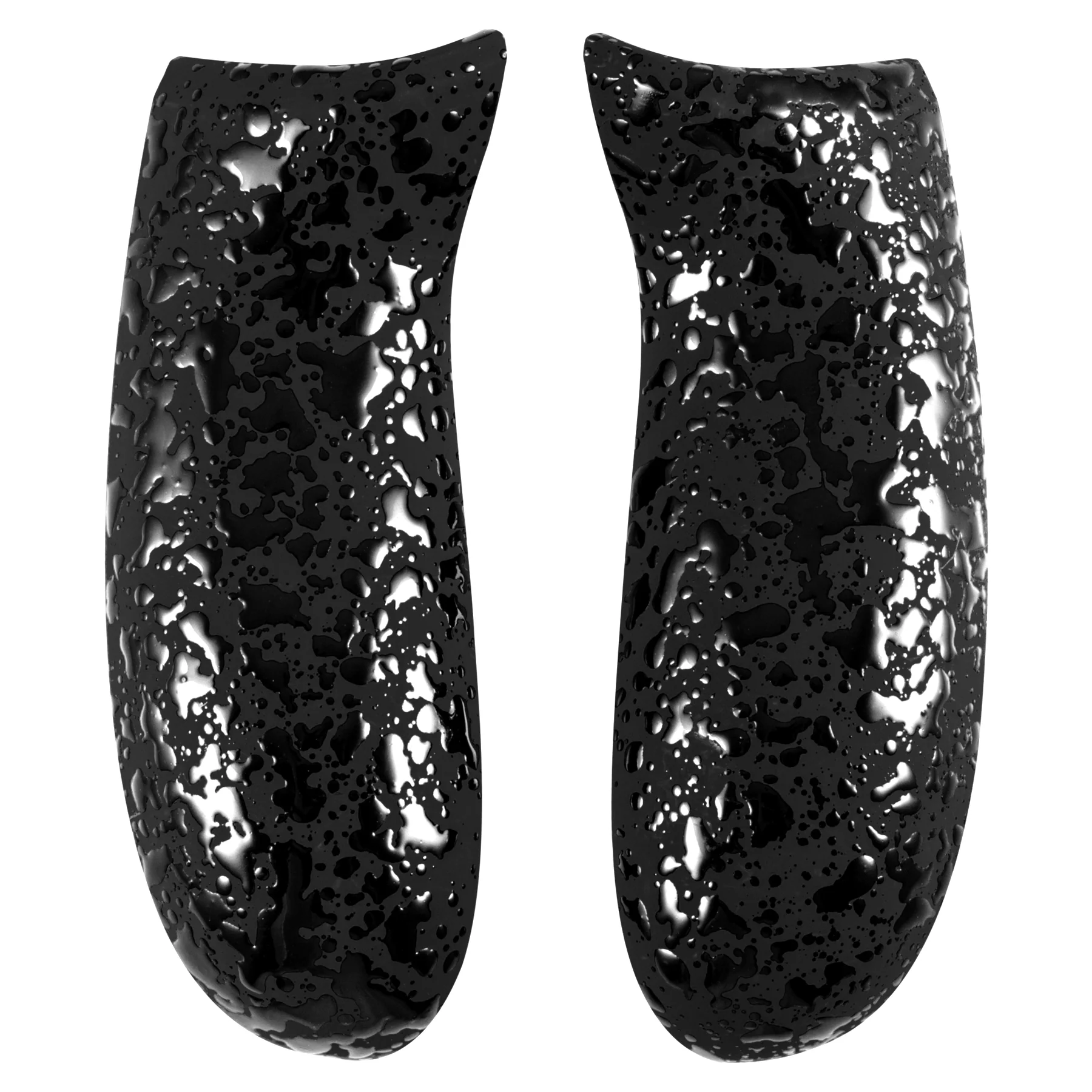 eXtremeRate Replacement Side Rails Handles for Xbox One Controller - Textured Black - Image 2
