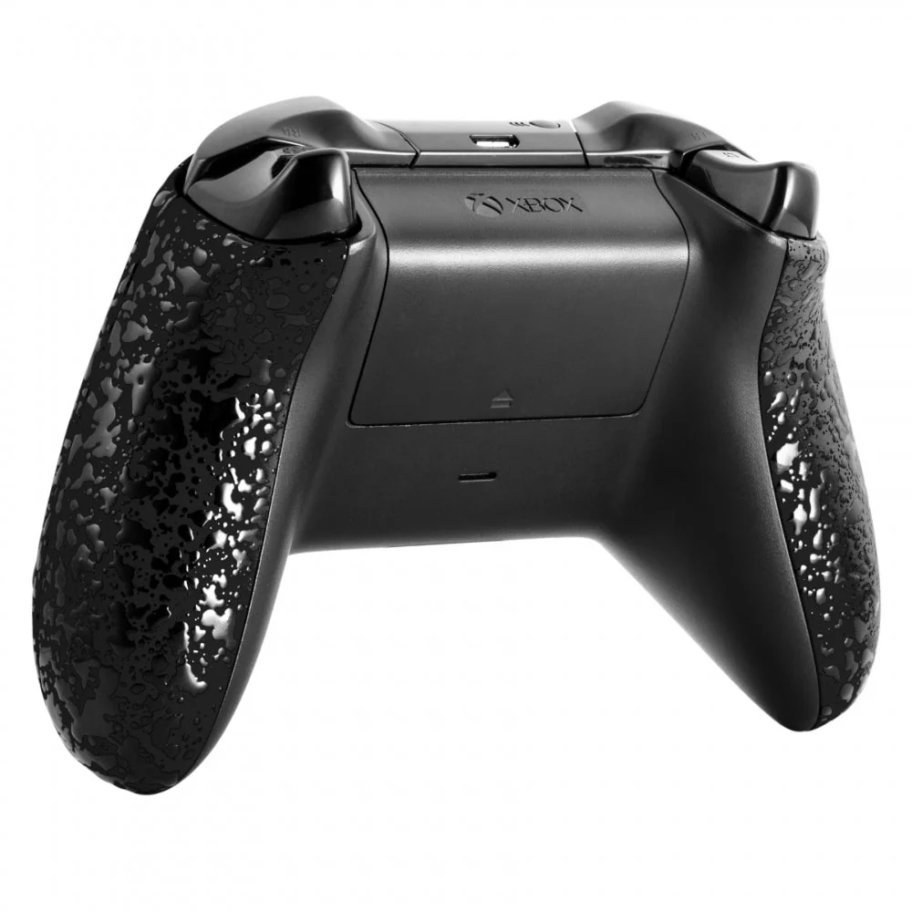eXtremeRate Replacement Side Rails Handles for Xbox One Controller - Textured Black - Image 5