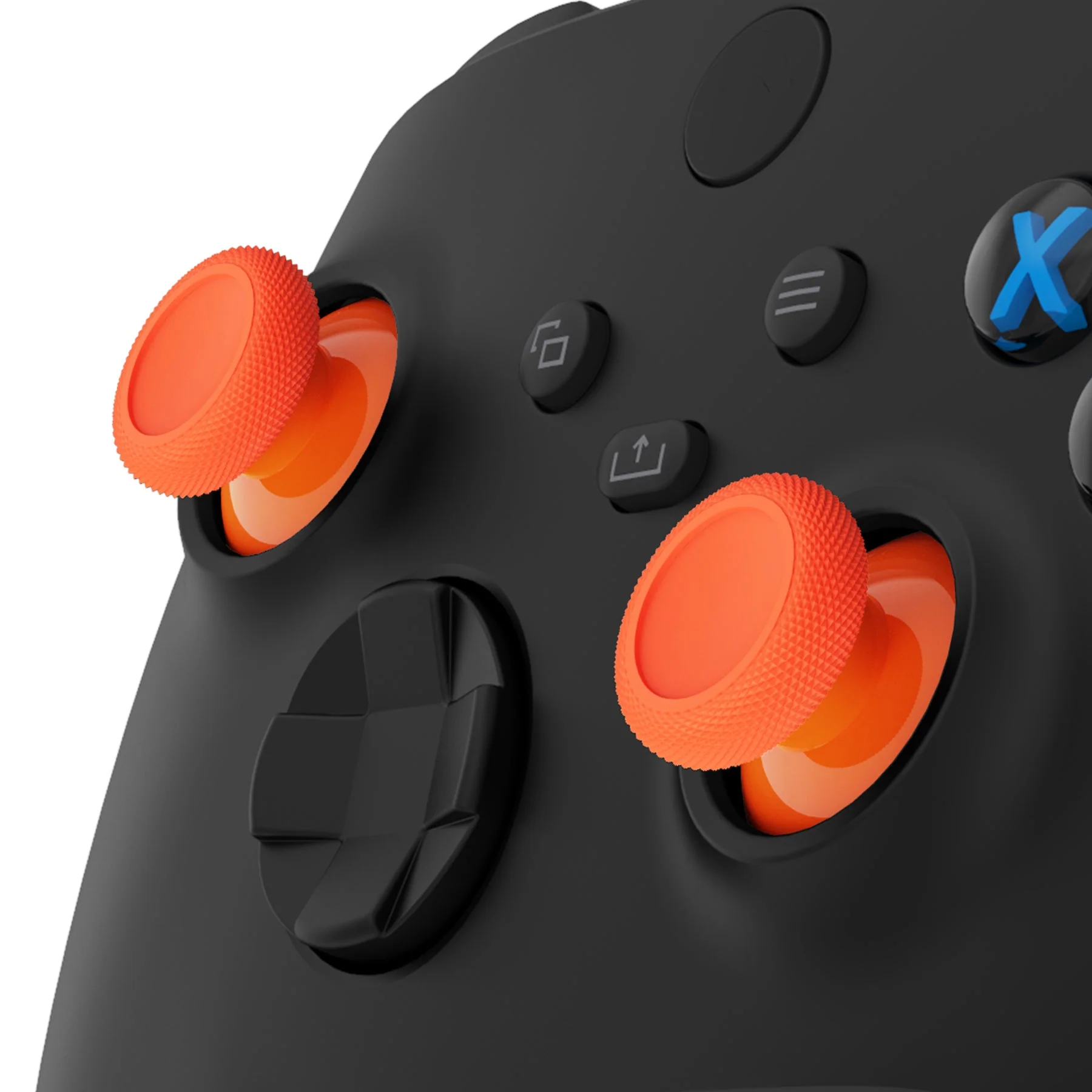 eXtremeRate Replacement Thumbsticks for Xbox Series X/S Controller & Xbox One X/S Controller & Xbox One Standard Controller & Xbox One Elite Controller - Orange - Image 3