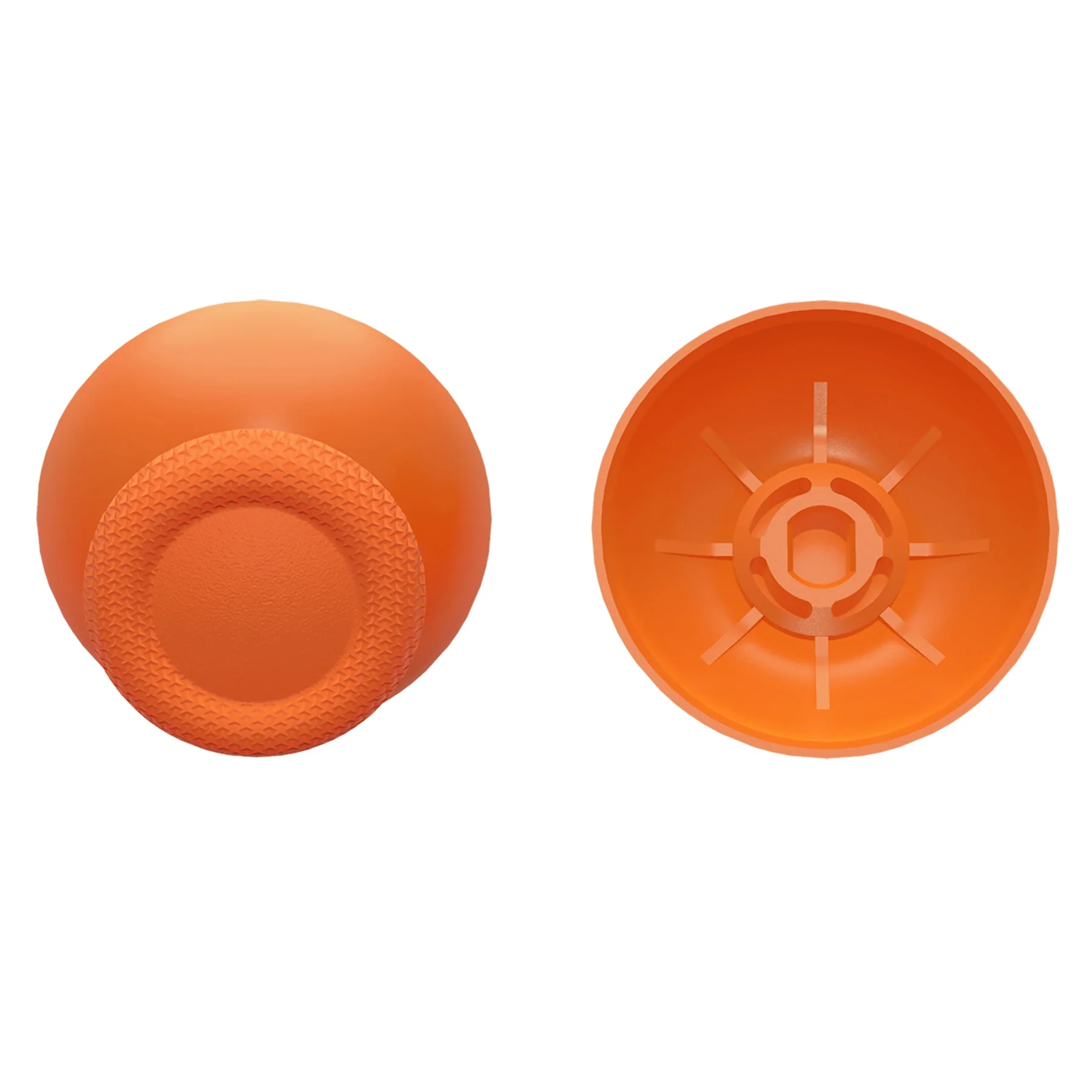 eXtremeRate Replacement Thumbsticks Analog Stick Joystick Compatible with PS5 & PS4 All Model Controller - Orange - Image 6