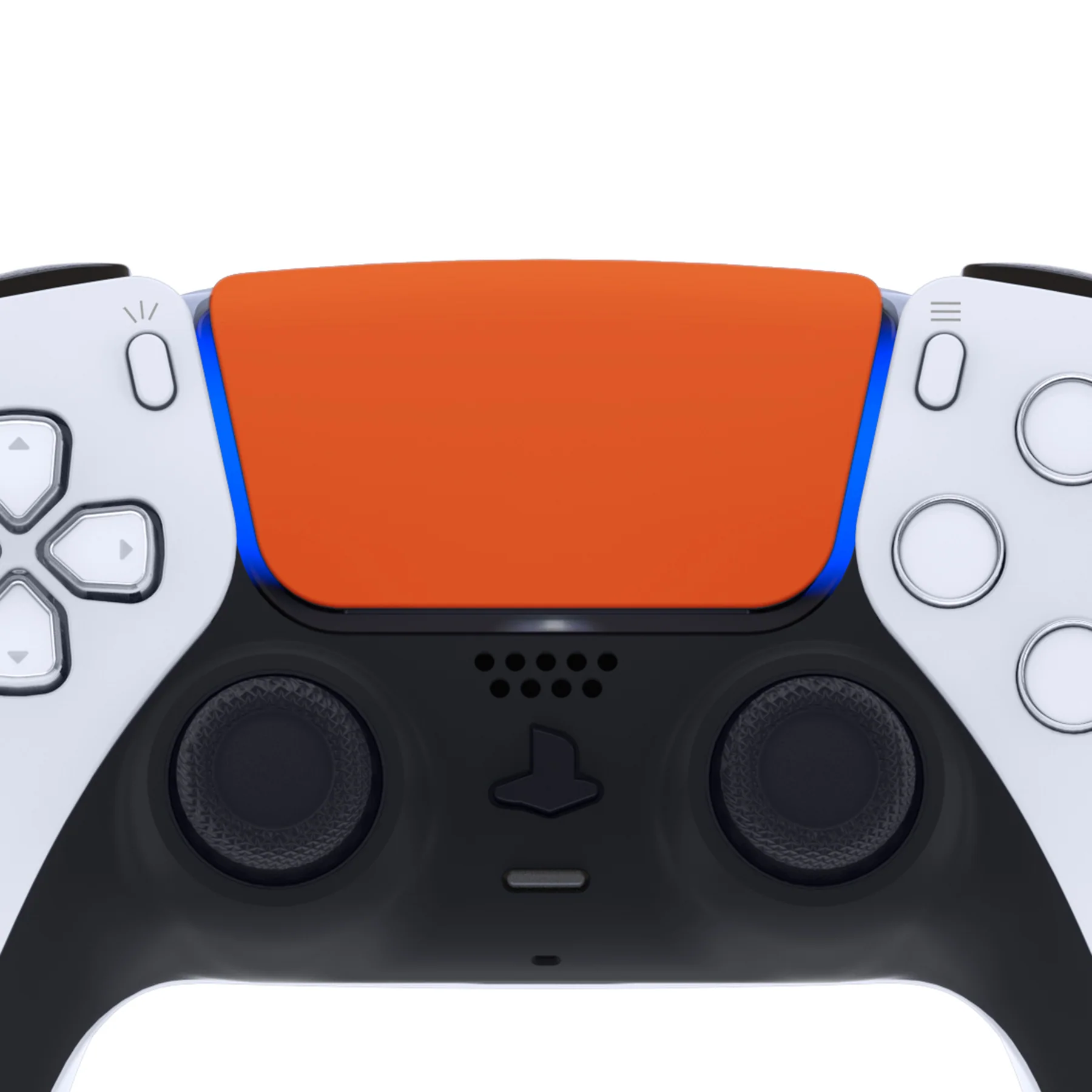 eXtremeRate Replacement Custom Touchpad Cover Compatible with PS5 Controller BDM-010/020/030/040/050/060 - Orange - Image 4