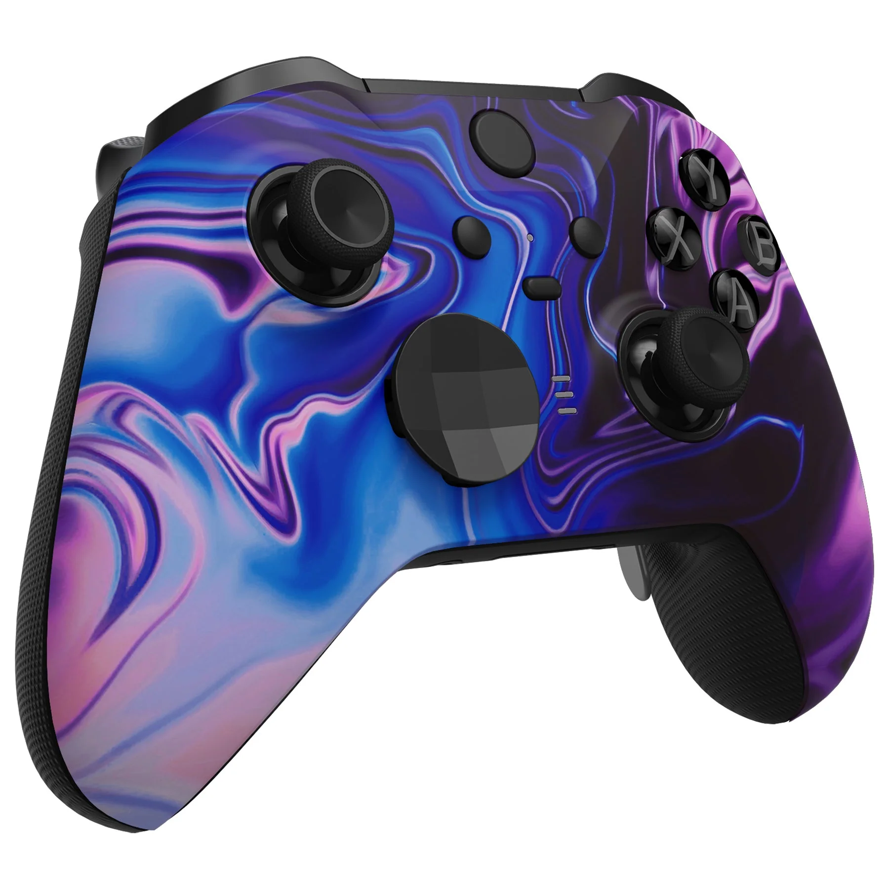 eXtremeRate Replacement Front Housing Shell Case with Accent Rings for Xbox One Elite Series 2 & Elite 2 Core Controller (Model 1797) - Origin of Chaos - Image 6
