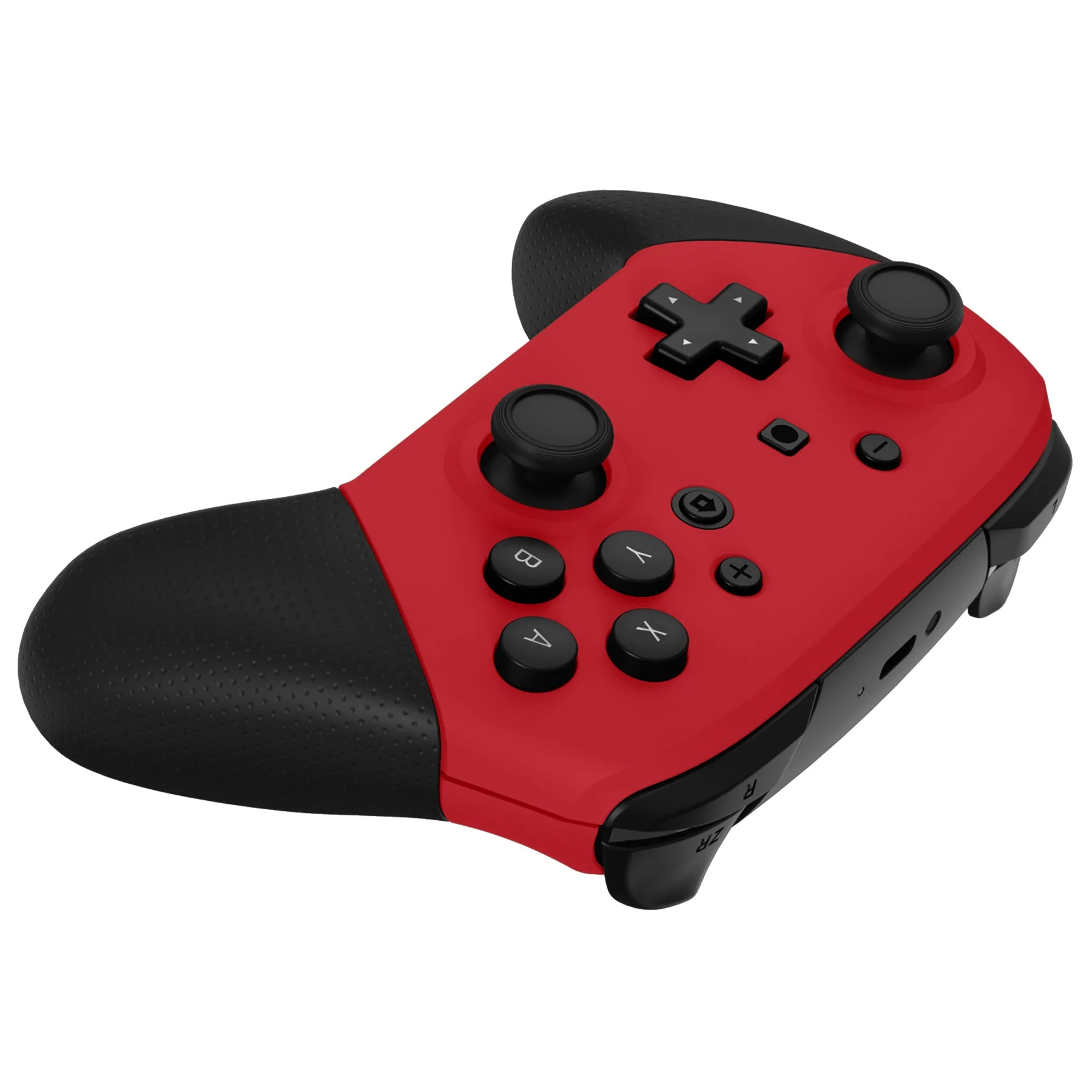 eXtremeRate Replacement Faceplate and Backplate for Nintendo Switch Pro Controller - Passion Red - Image 5