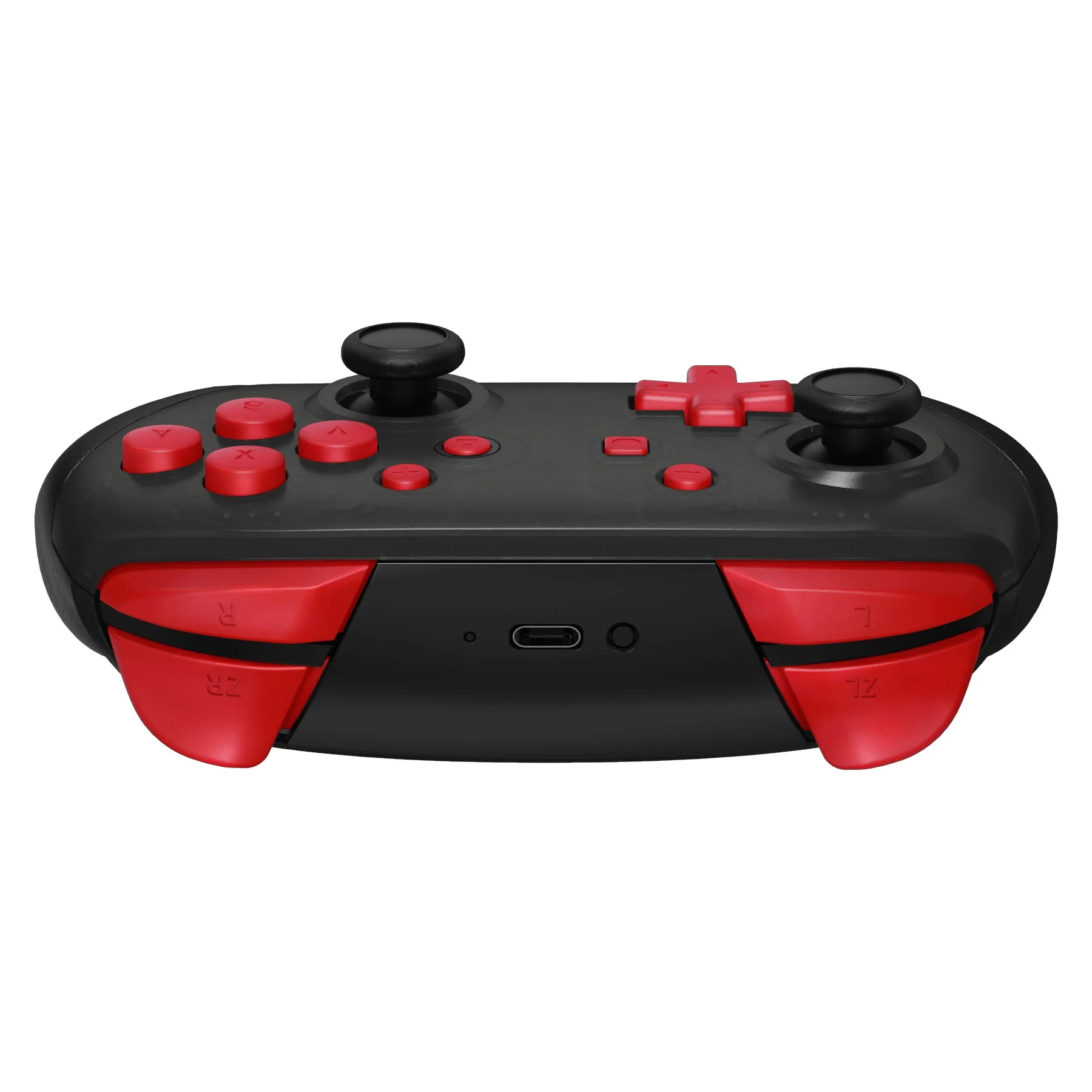 eXtremeRate DIY Replacement Full Set Buttons for Nintendo Switch Pro Controller - Passion Red - Image 7