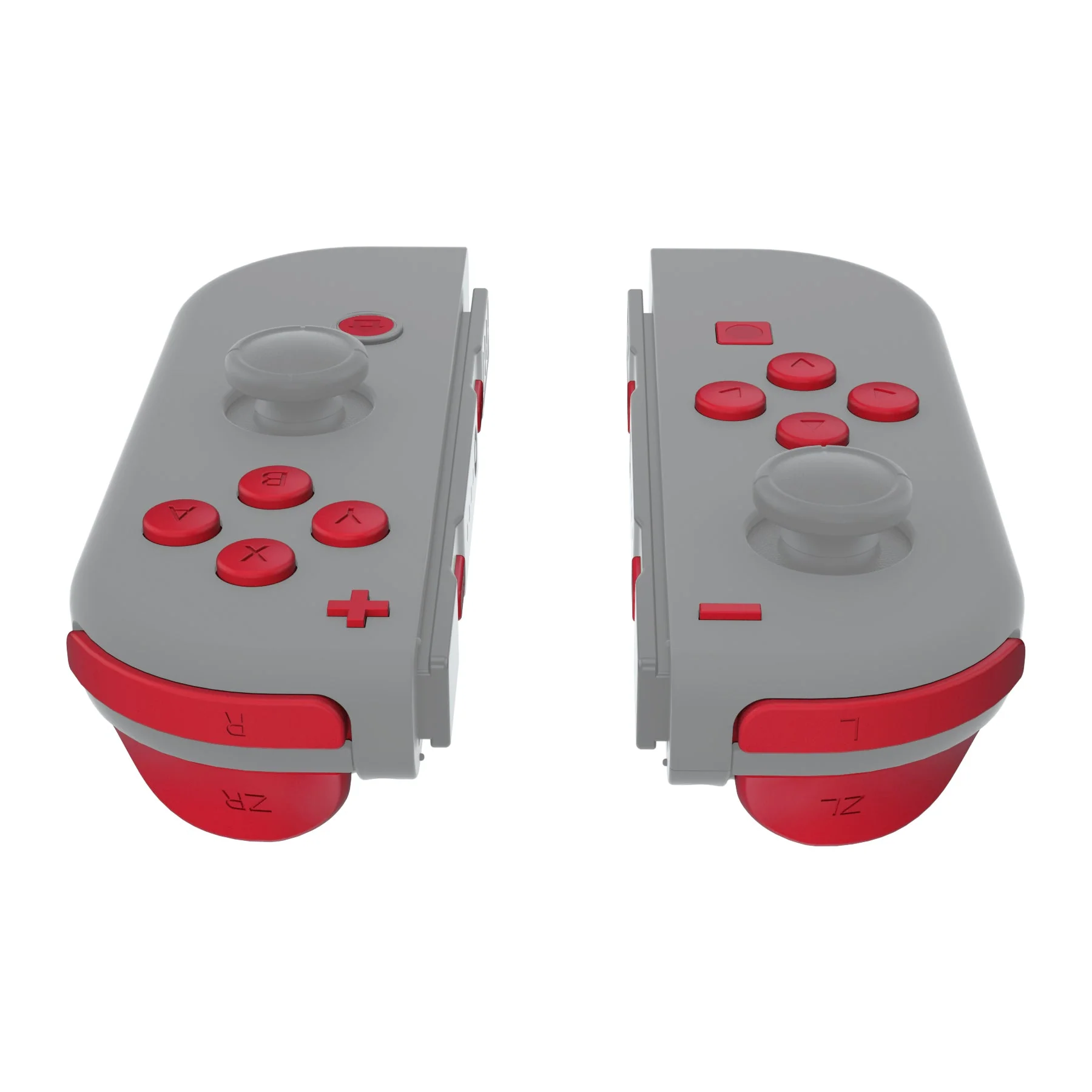eXtremeRate Replacement Full Set Buttons for Joycon of NS Switch - Passion Red - Image 4