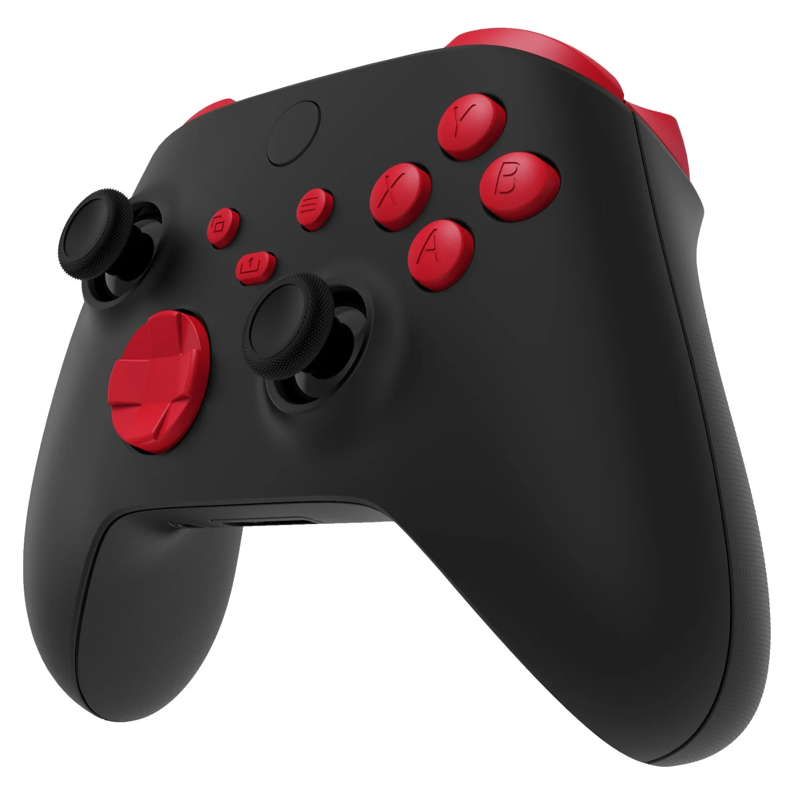 eXtremeRate Replacement Full Set Buttons for Xbox Series X & S Controller - Passion Red - Image 4