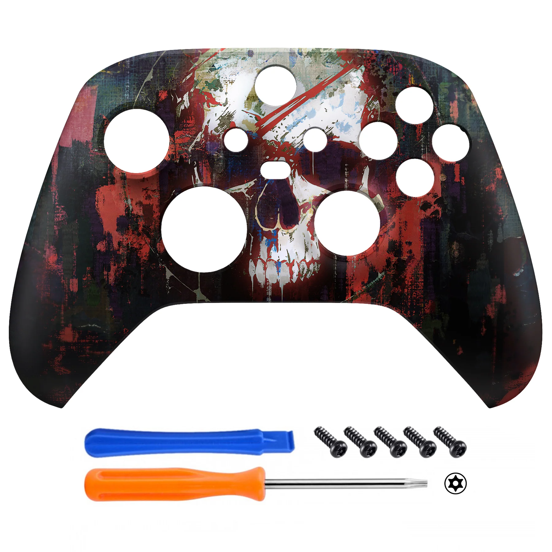 eXtremeRate Phantom Skull Replacement Front Housing Shell For Xbox Series X & S Controller - Image 2