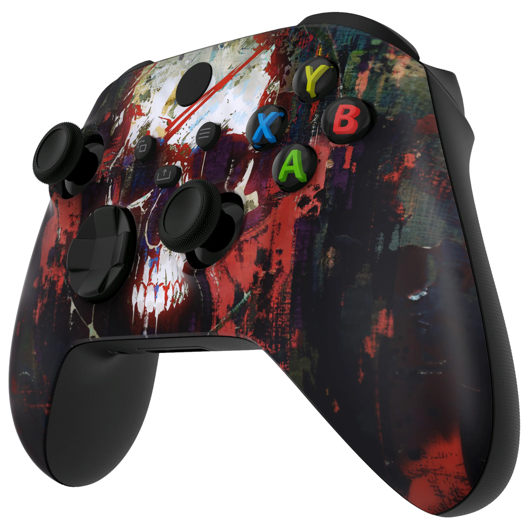 eXtremeRate Phantom Skull Replacement Front Housing Shell For Xbox Series X & S Controller - Image 4