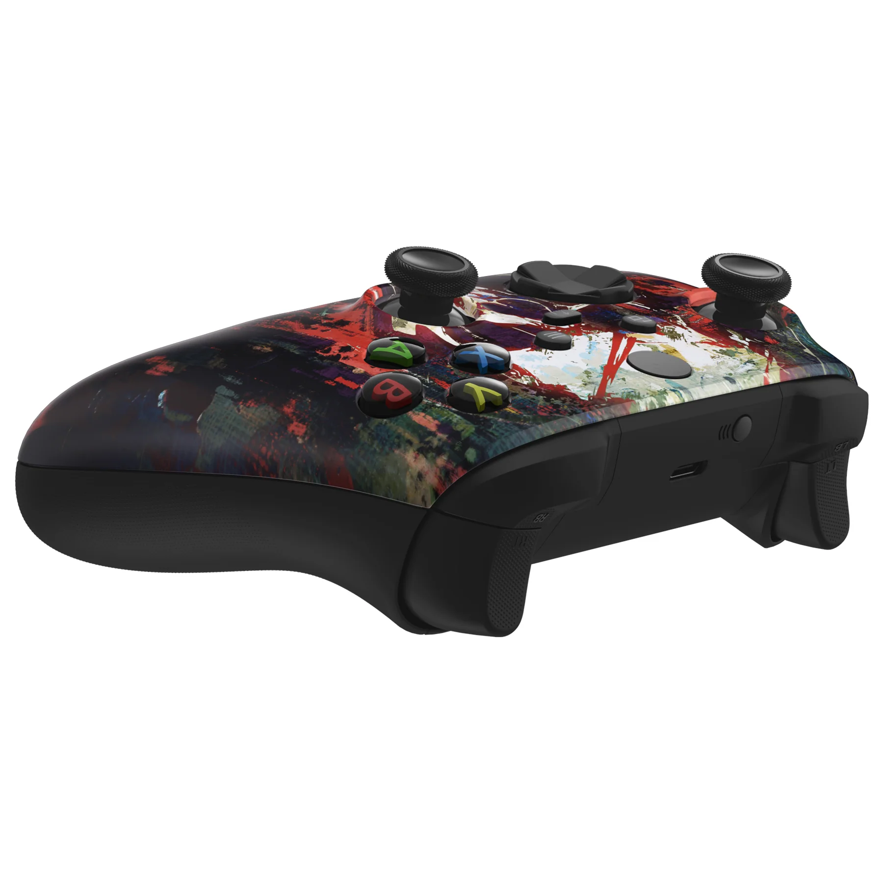 eXtremeRate Phantom Skull Replacement Front Housing Shell For Xbox Series X & S Controller - Image 6