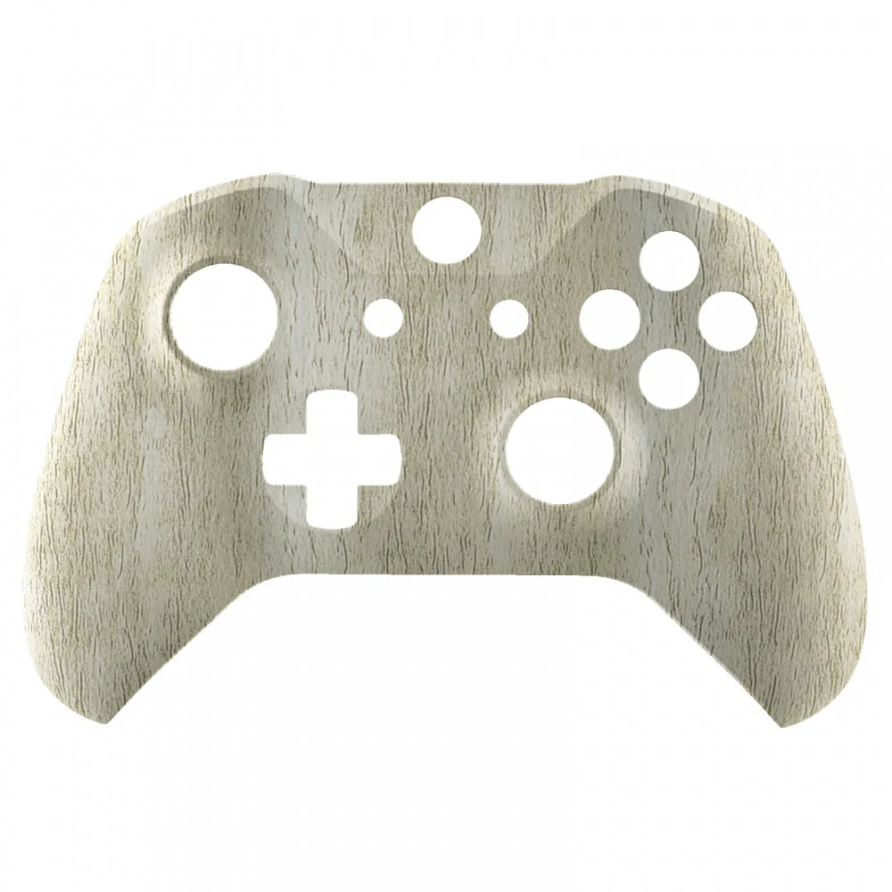 eXtremeRate Replacement Front Housing Shell for Xbox One X & S Controller (Model 1708) - Pine Wood Grain - Image 7