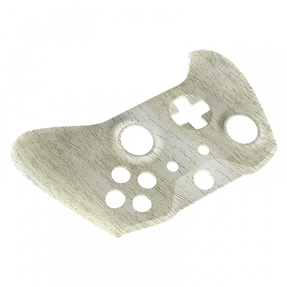 eXtremeRate Replacement Front Housing Shell for Xbox One X & S Controller (Model 1708) - Pine Wood Grain - Image 8