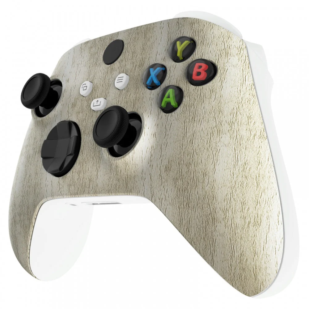 eXtremeRate Replacement Front Housing Shell for Xbox Series X & S Controller - Pine Wood Grain - Image 4