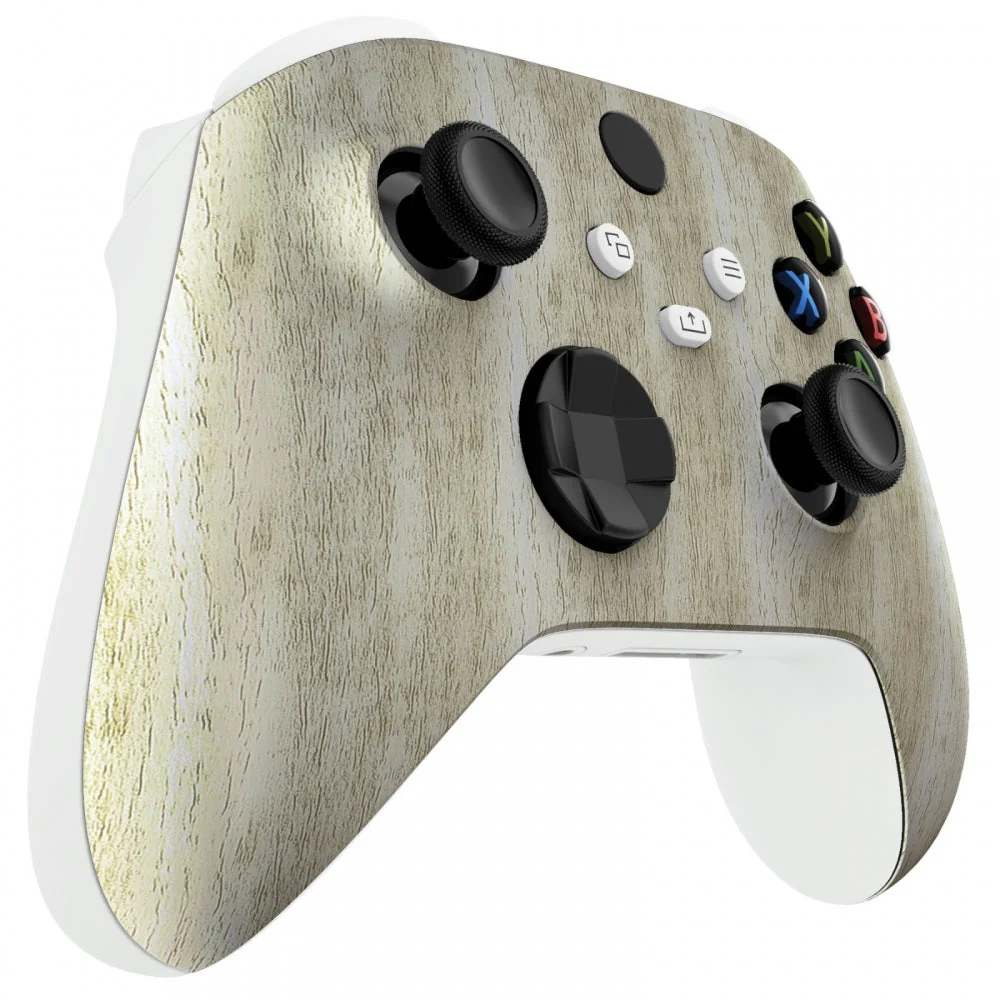 eXtremeRate Replacement Front Housing Shell for Xbox Series X & S Controller - Pine Wood Grain - Image 5