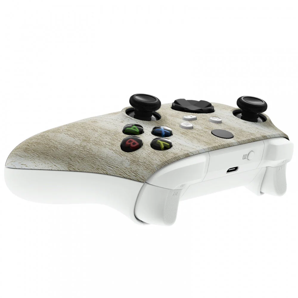 eXtremeRate Replacement Front Housing Shell for Xbox Series X & S Controller - Pine Wood Grain - Image 6