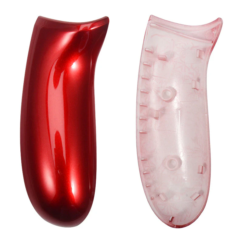 eXtremeRate Replacement Side Rails Handles for Xbox One Controller - Polished Gloss Red - Image 3