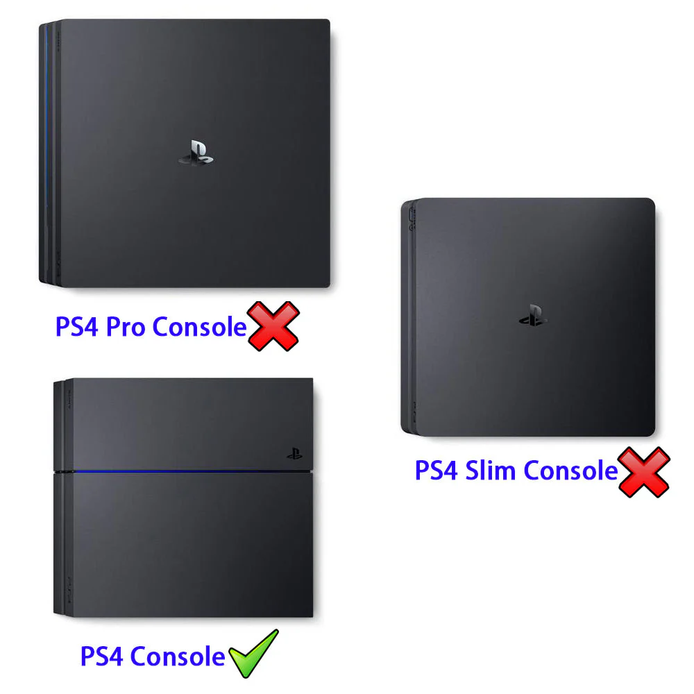 eXtremeRate Premium Nylon Dust Guard Cover for PS4 Console - Black - Image 2