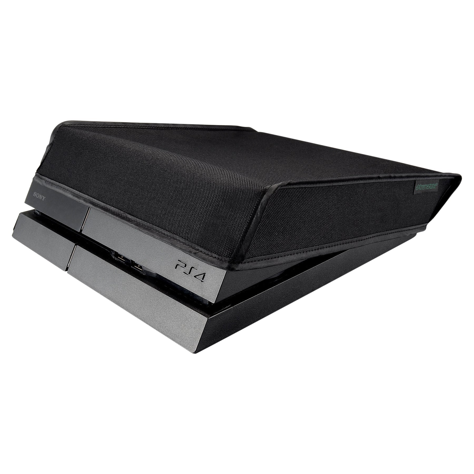 eXtremeRate Premium Nylon Dust Guard Cover for PS4 Console - Black - Image 4