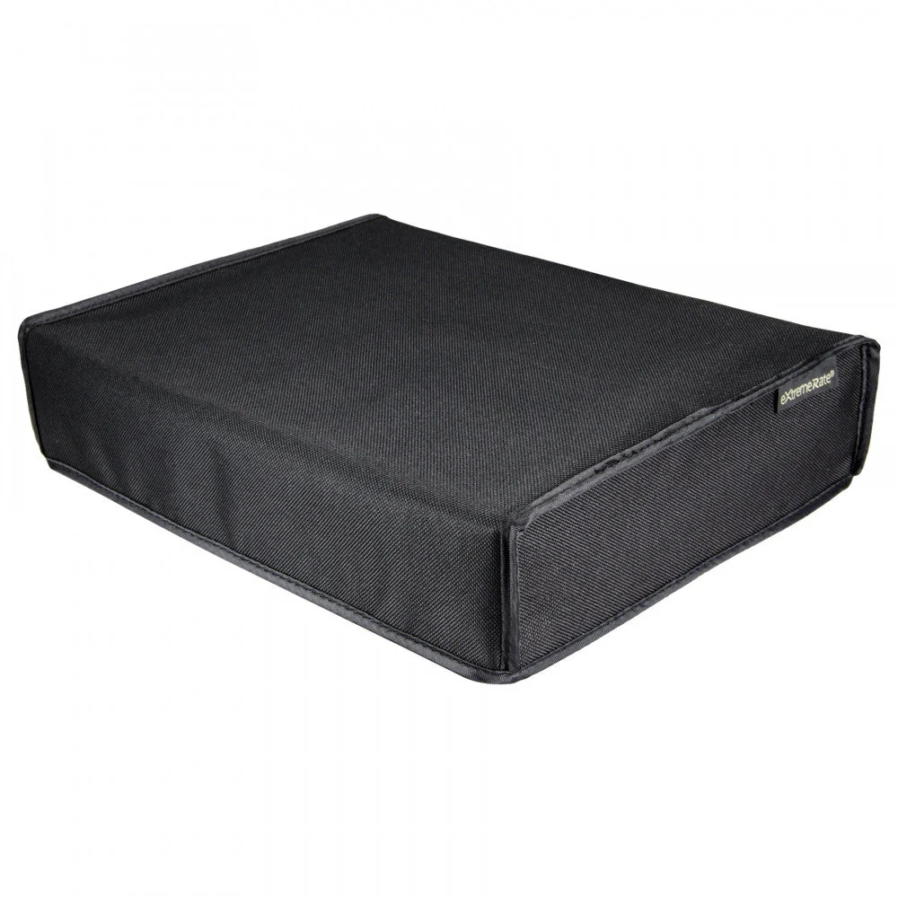 eXtremeRate Custom Waterproof Dustproof Horizontal Dust Cover for Xbox One S Console - Black - Image 4