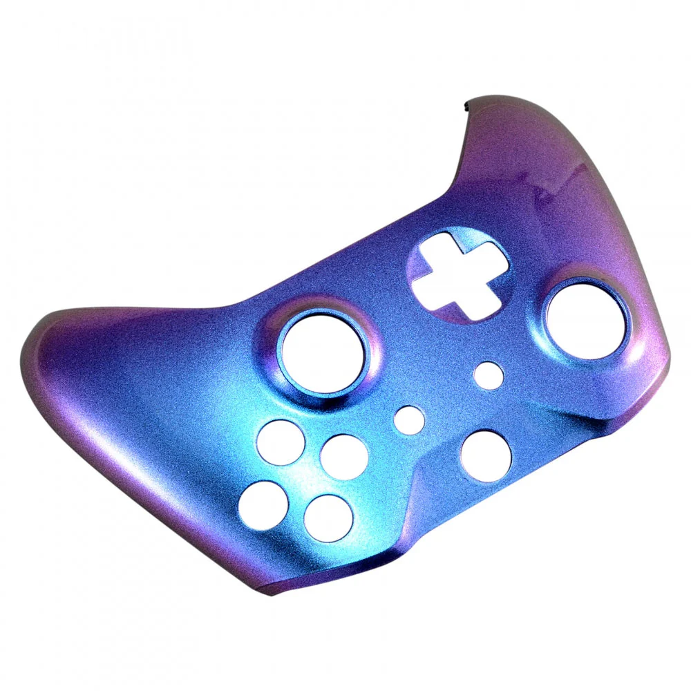 eXtremeRate Replacement Front Housing Shell for Xbox One X & S Controller (Model 1708) - Chameleon Purple Blue - Image 8