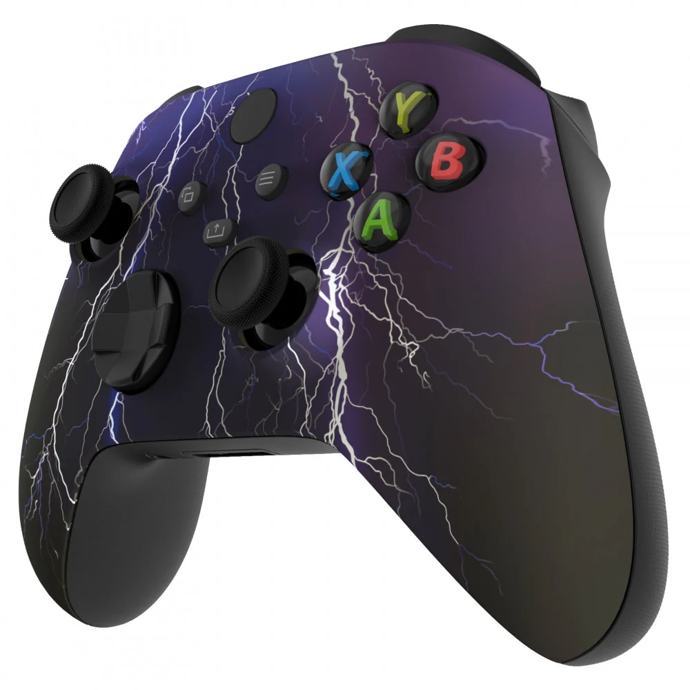eXtremeRate Replacement Front Housing Shell for Xbox Series X & S Controller - Purple Storm - Image 4