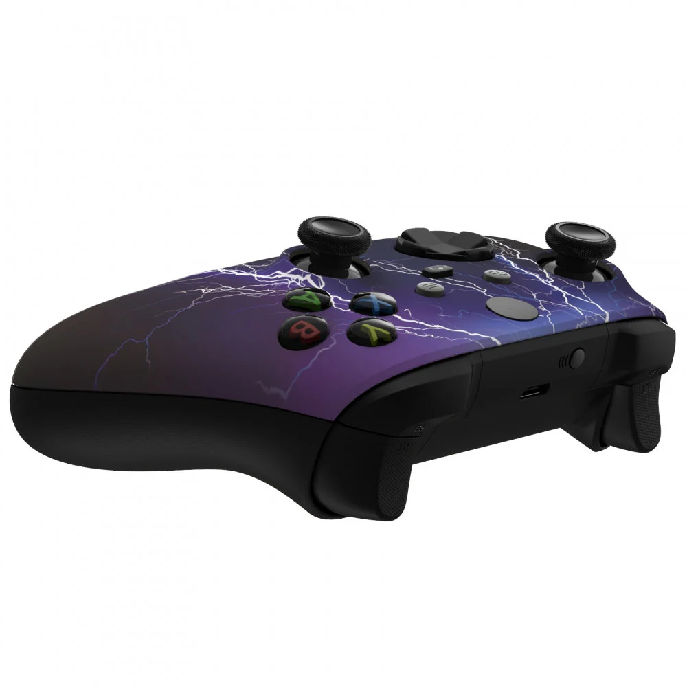 eXtremeRate Replacement Front Housing Shell for Xbox Series X & S Controller - Purple Storm - Image 6