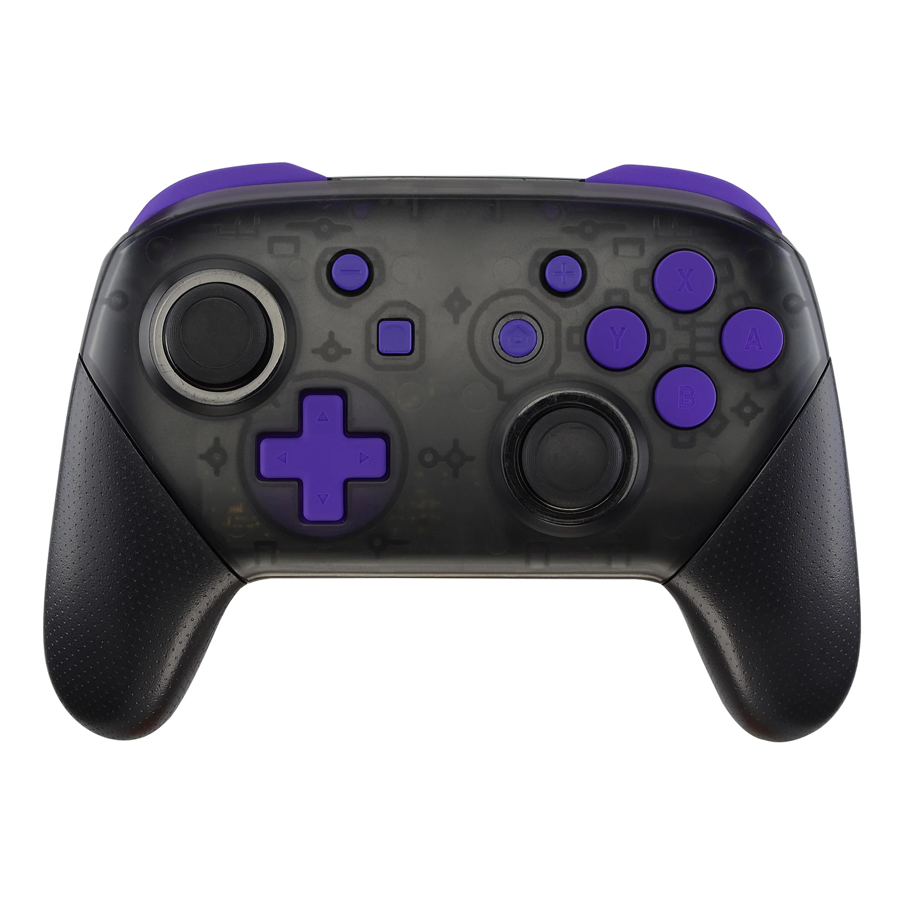 eXtremeRate DIY Replacement Full Set Buttons for Nintendo Switch Pro Controller - Purple - Image 3