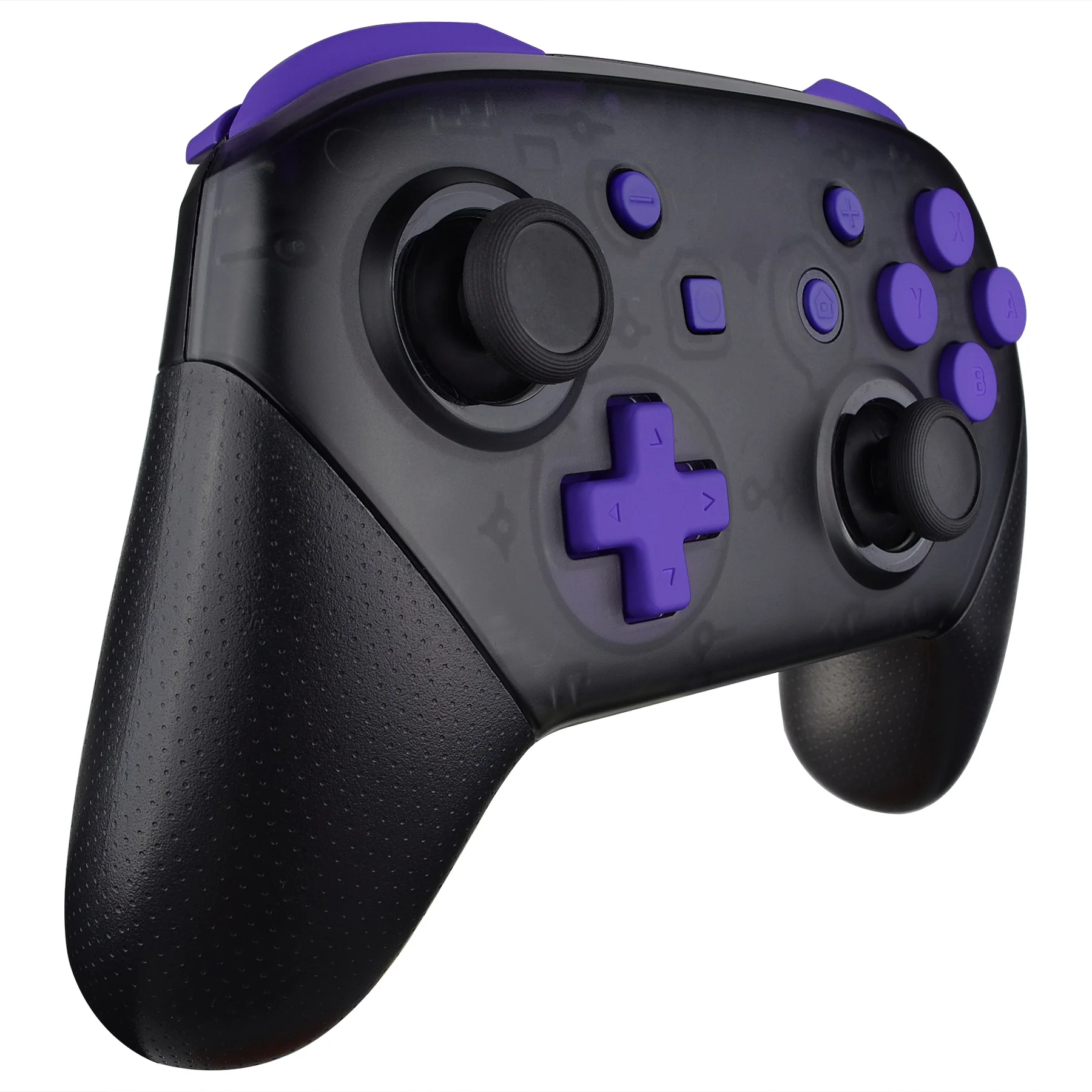 eXtremeRate DIY Replacement Full Set Buttons for Nintendo Switch Pro Controller - Purple - Image 5