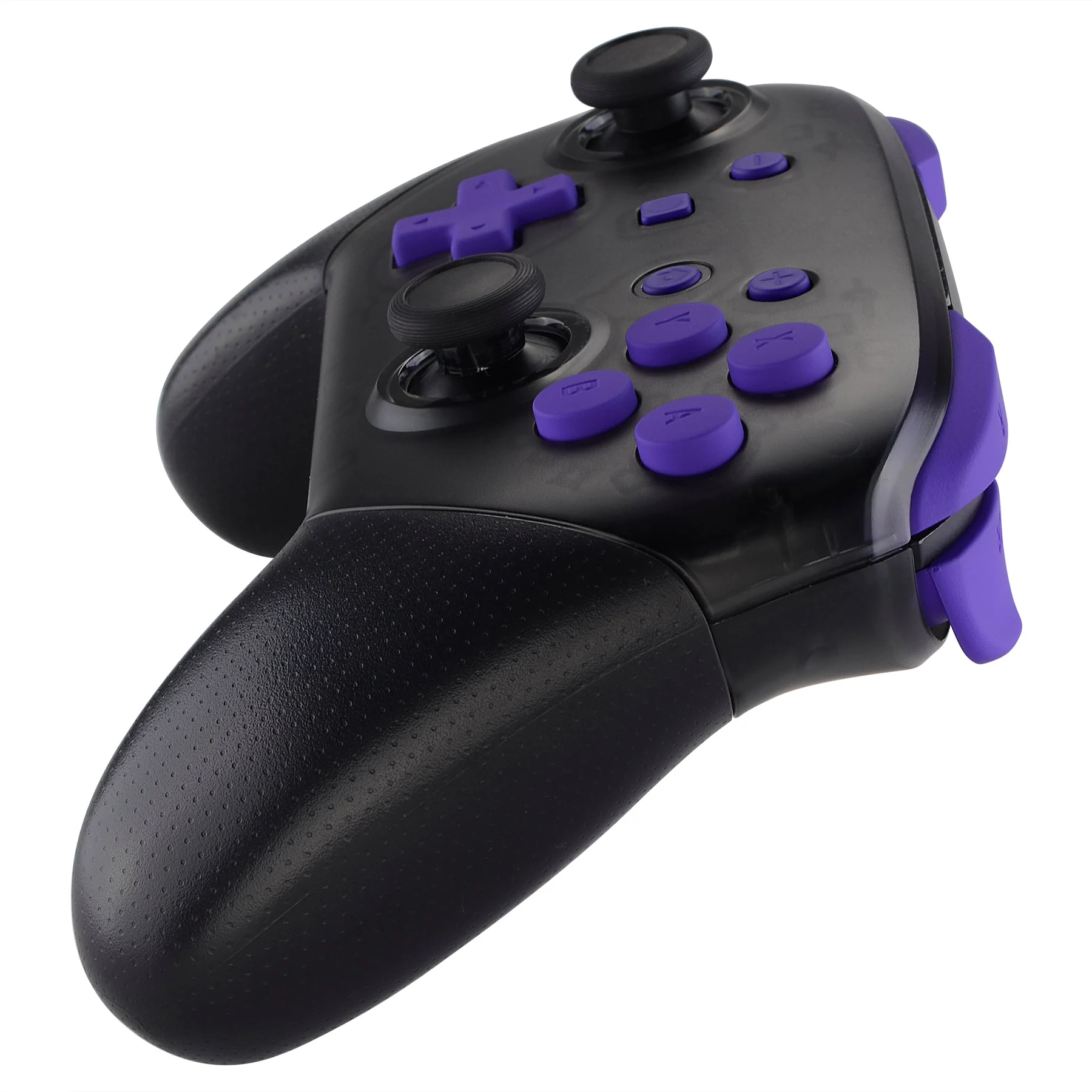 eXtremeRate DIY Replacement Full Set Buttons for Nintendo Switch Pro Controller - Purple - Image 6