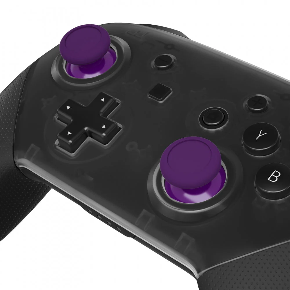 eXtremeRate Replacement 3D Joystick Thumbsticks for Nintendo Switch Pro Controller - Purple - Image 2