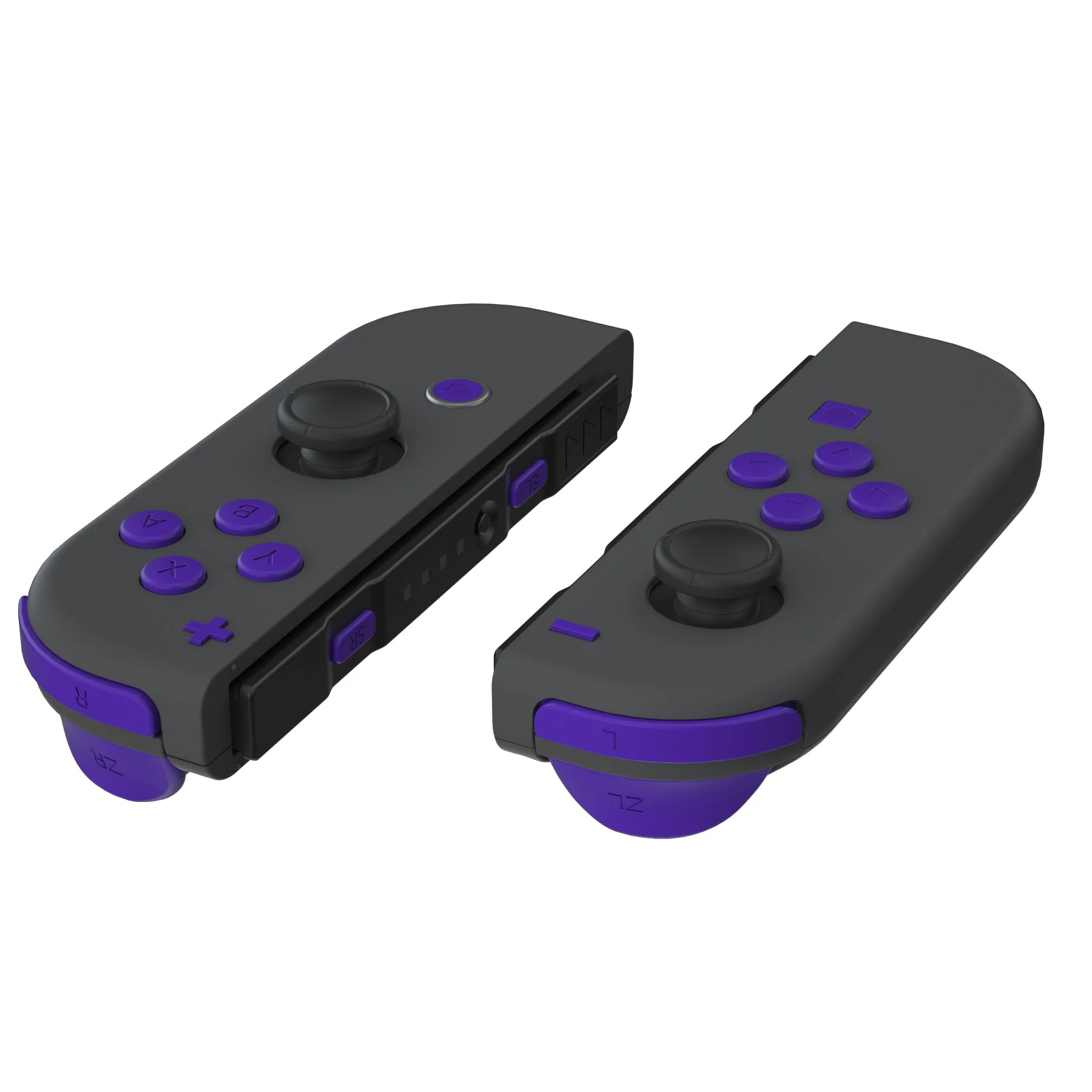 eXtremeRate Replacement Full Set Buttons for Joycon of NS Switch - Purple - Image 4
