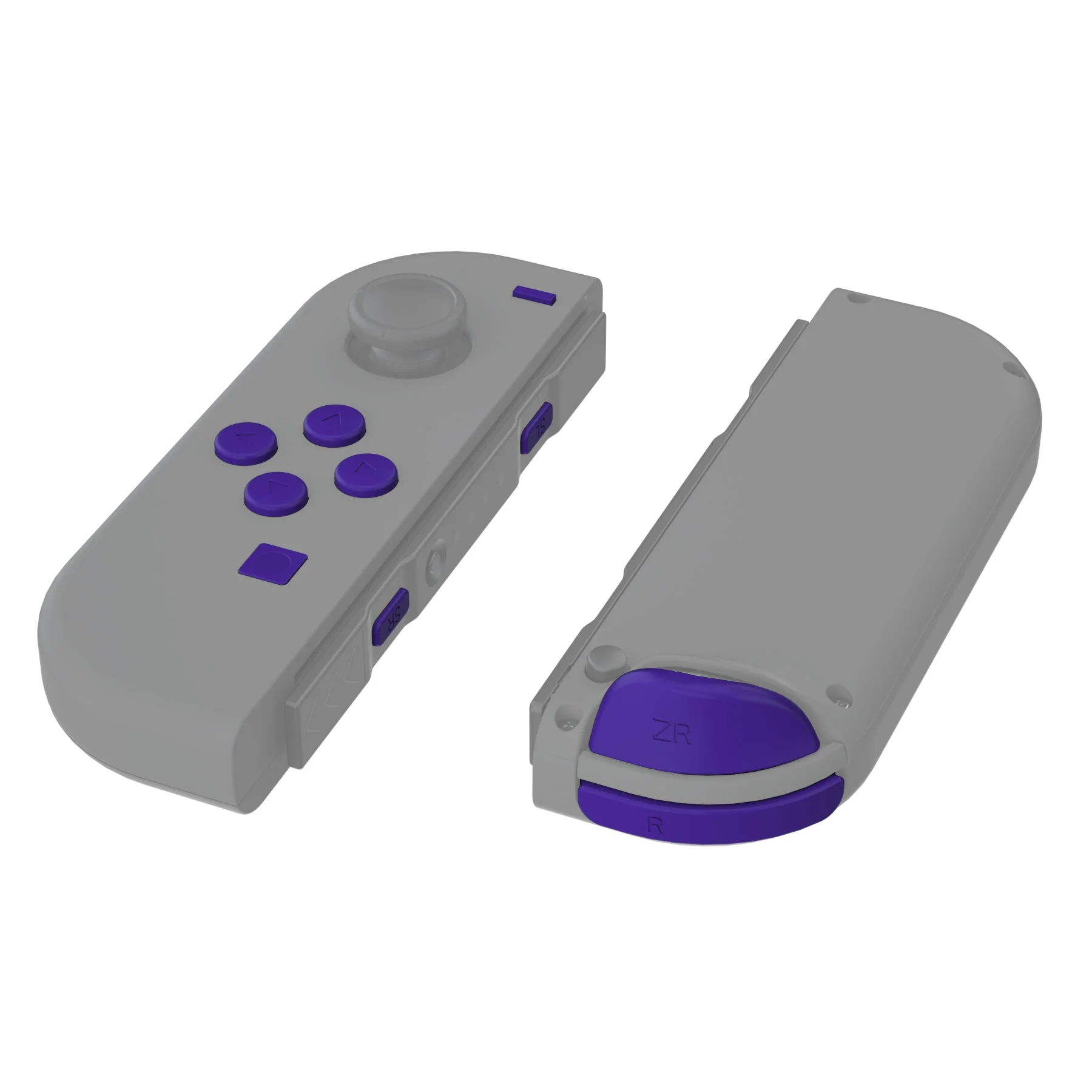 eXtremeRate Replacement Full Set Buttons for Joycon of NS Switch - Purple - Image 6