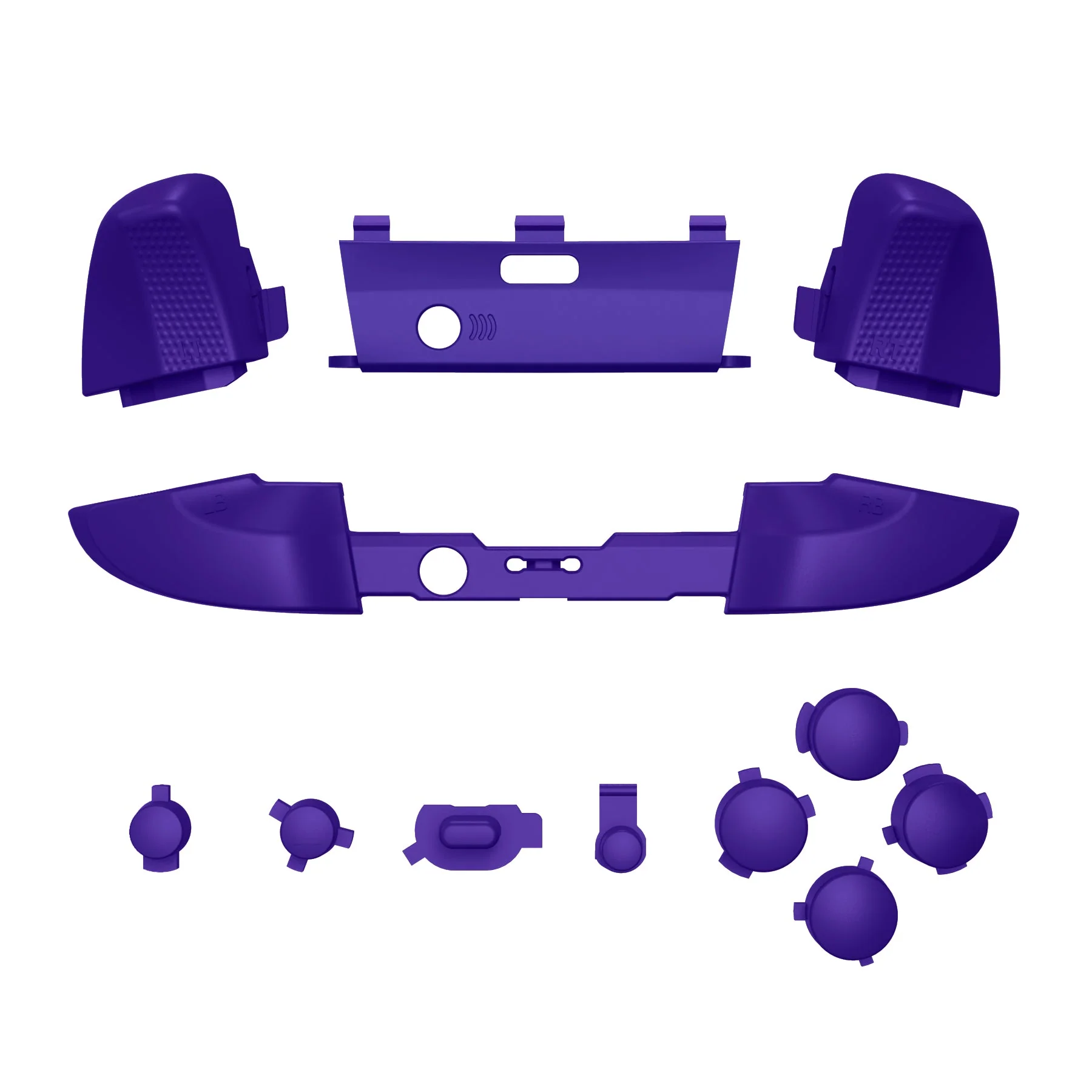 eXtremeRate Replacement Buttons Kit for Xbox One Elite Series 2  & Elite 2 Core Controller - Purple - Image 2