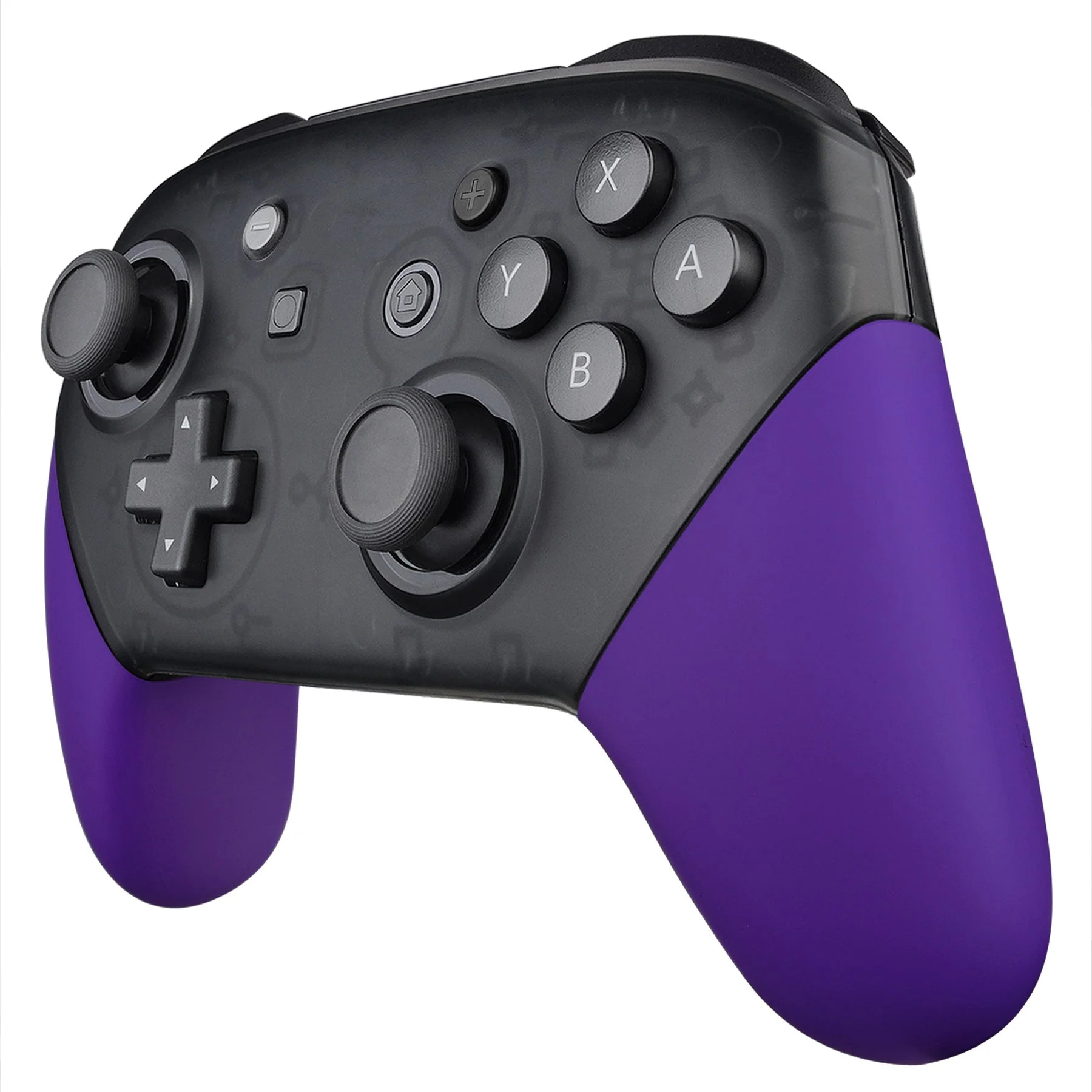 eXtremeRate Replacement Handle Grips for Nintendo Switch Pro Controller - Purple - Image 4