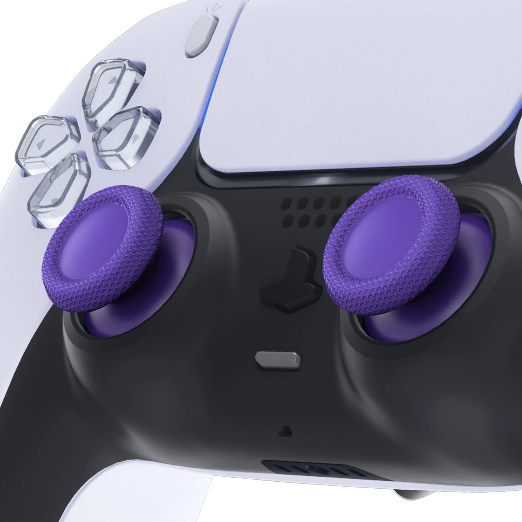 eXtremeRate Replacement Thumbsticks Analog Stick Joystick Compatible with PS5 & PS4 All Model Controller - Purple - Image 2