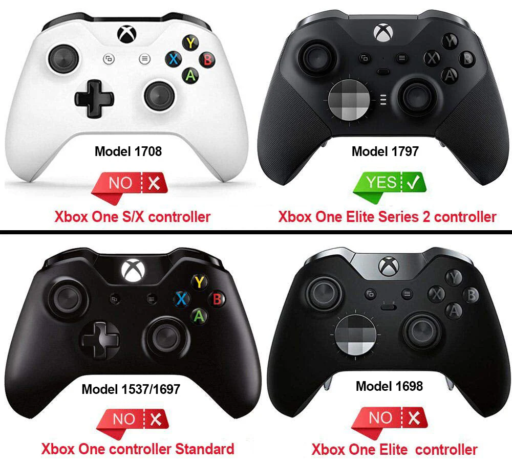 eXtremeRate Replacement Front Housing Shell Case with Accent Rings for Xbox One Elite Series 2 & Elite 2 Core Controller (Model 1797) - Purple - Image 3