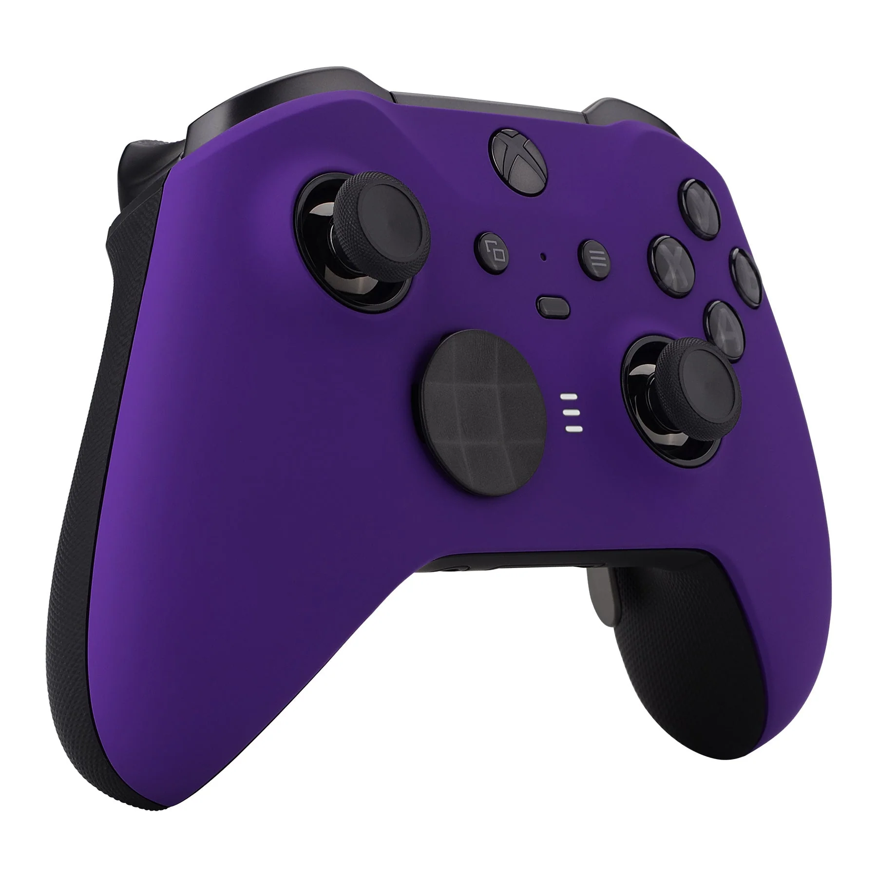 eXtremeRate Replacement Front Housing Shell Case with Accent Rings for Xbox One Elite Series 2 & Elite 2 Core Controller (Model 1797) - Purple - Image 6