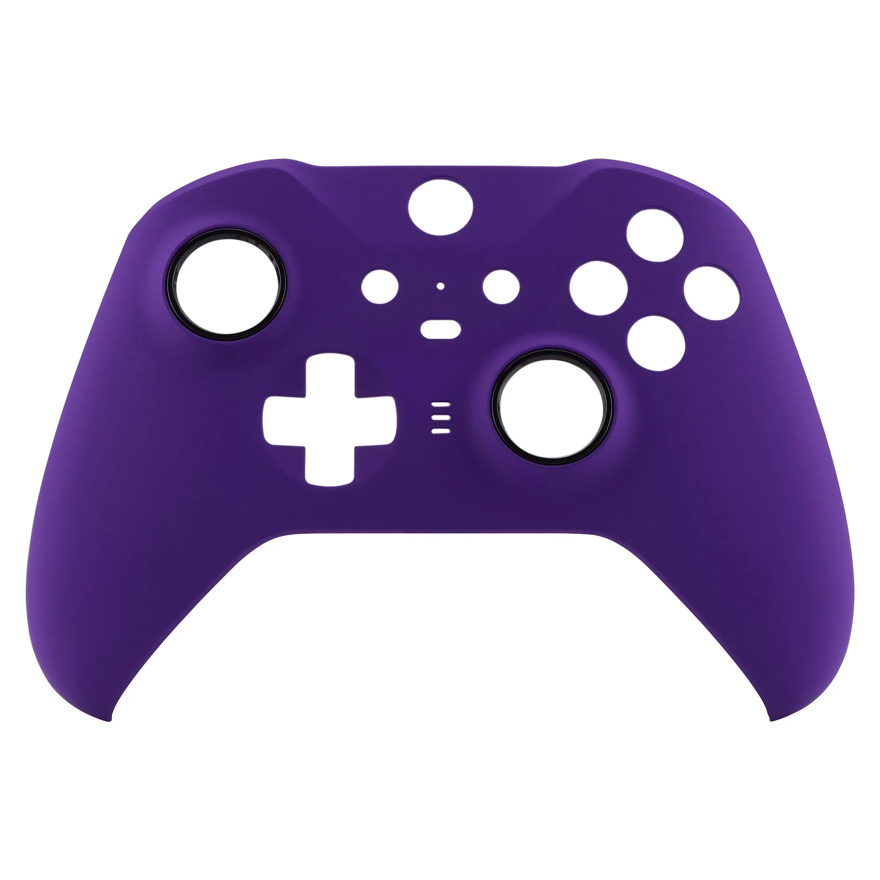 eXtremeRate Replacement Front Housing Shell Case with Accent Rings for Xbox One Elite Series 2 & Elite 2 Core Controller (Model 1797) - Purple - Image 8