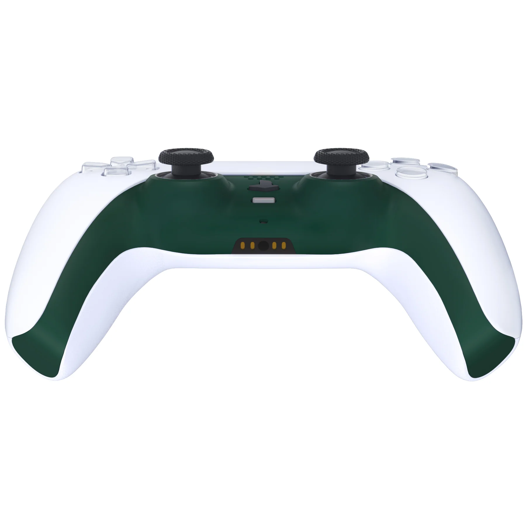 eXtremeRate Replacement Decorative Trim Shell with Accent Rings Compatible with PS5 Controller BDM-010/020/030/040/050 - Racing Green - Image 6