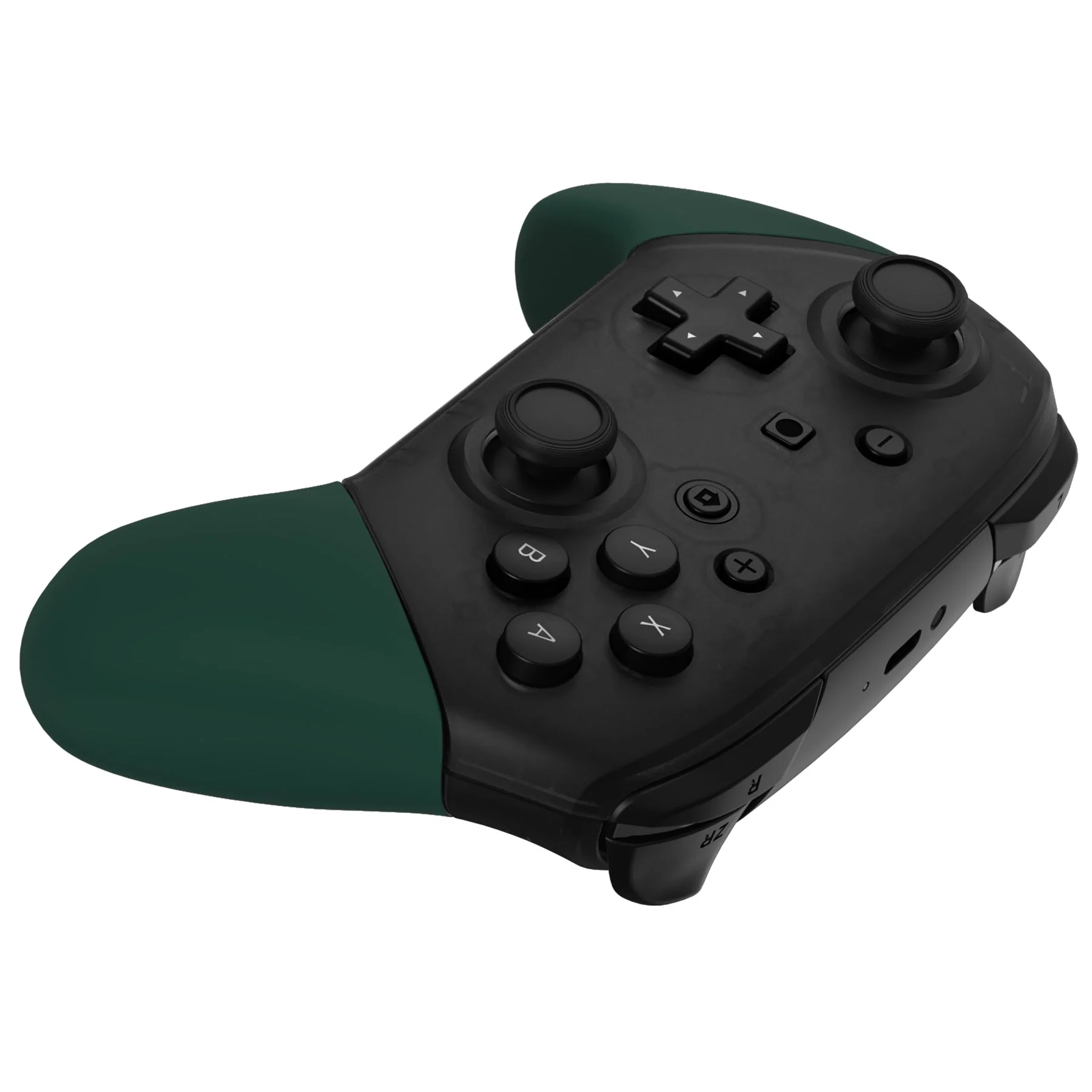 eXtremeRate Replacement Handle Grips for Nintendo Switch Pro Controller - Racing Green - Image 7
