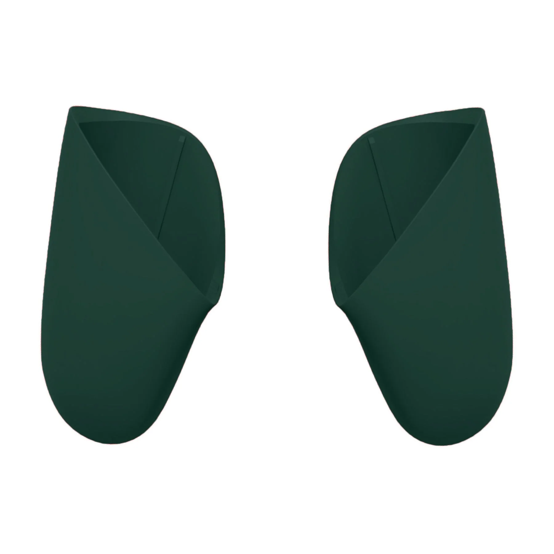 eXtremeRate Replacement Handle Grips for Nintendo Switch Pro Controller - Racing Green - Image 9
